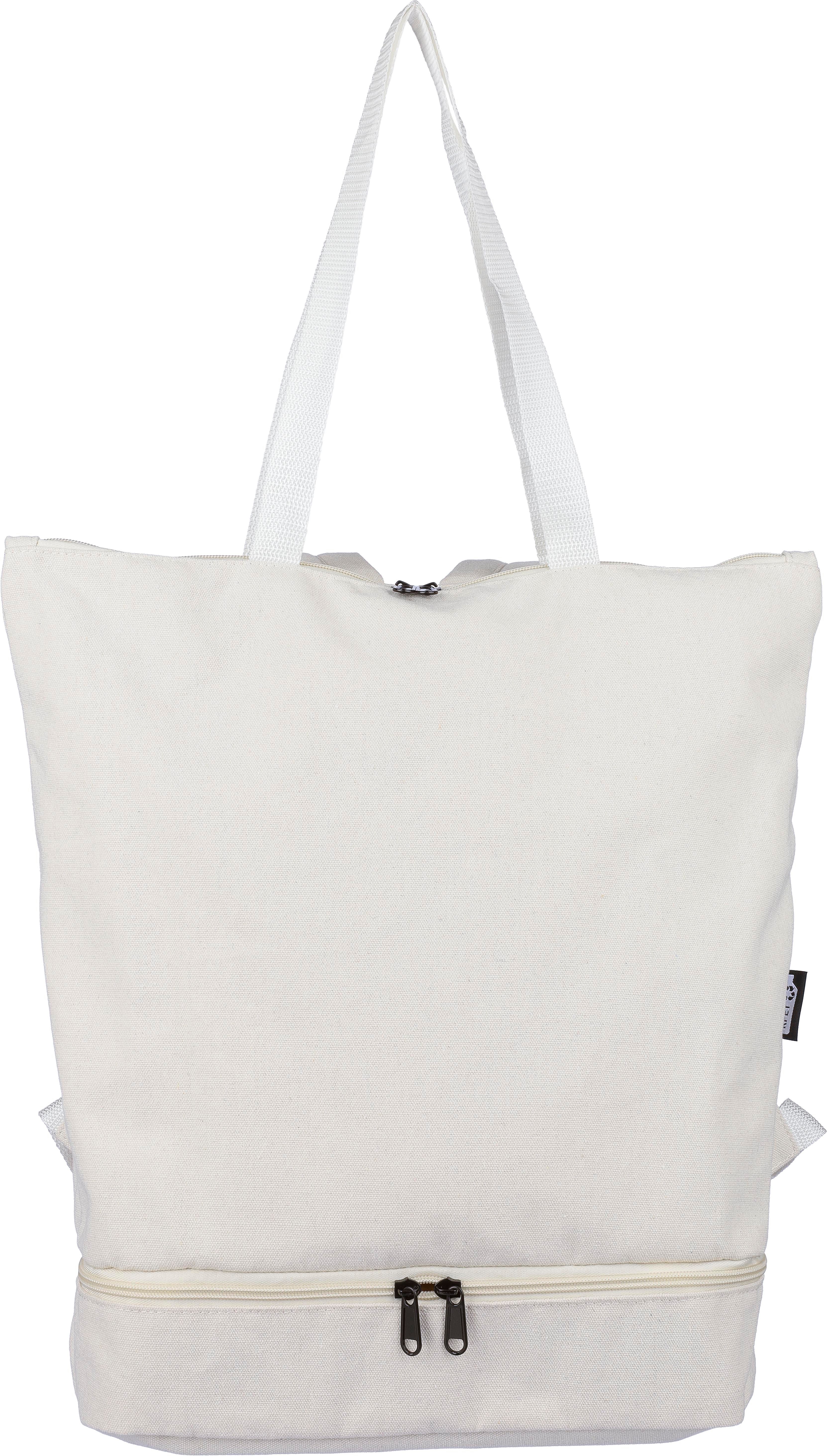 Mochila tote de polialgodón reciclado Osric