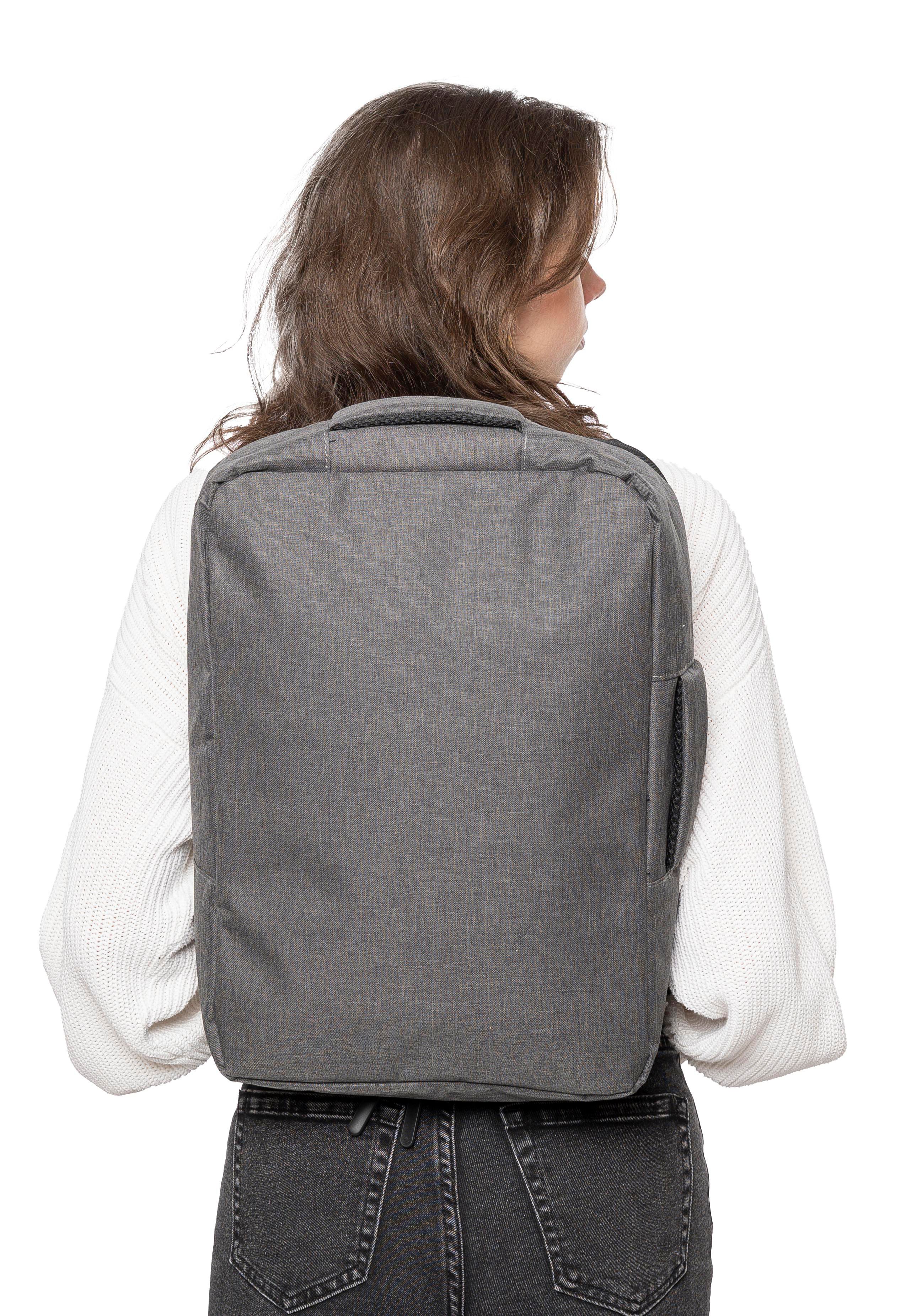 Mochila para pc de poliéster rPET Eulalia
