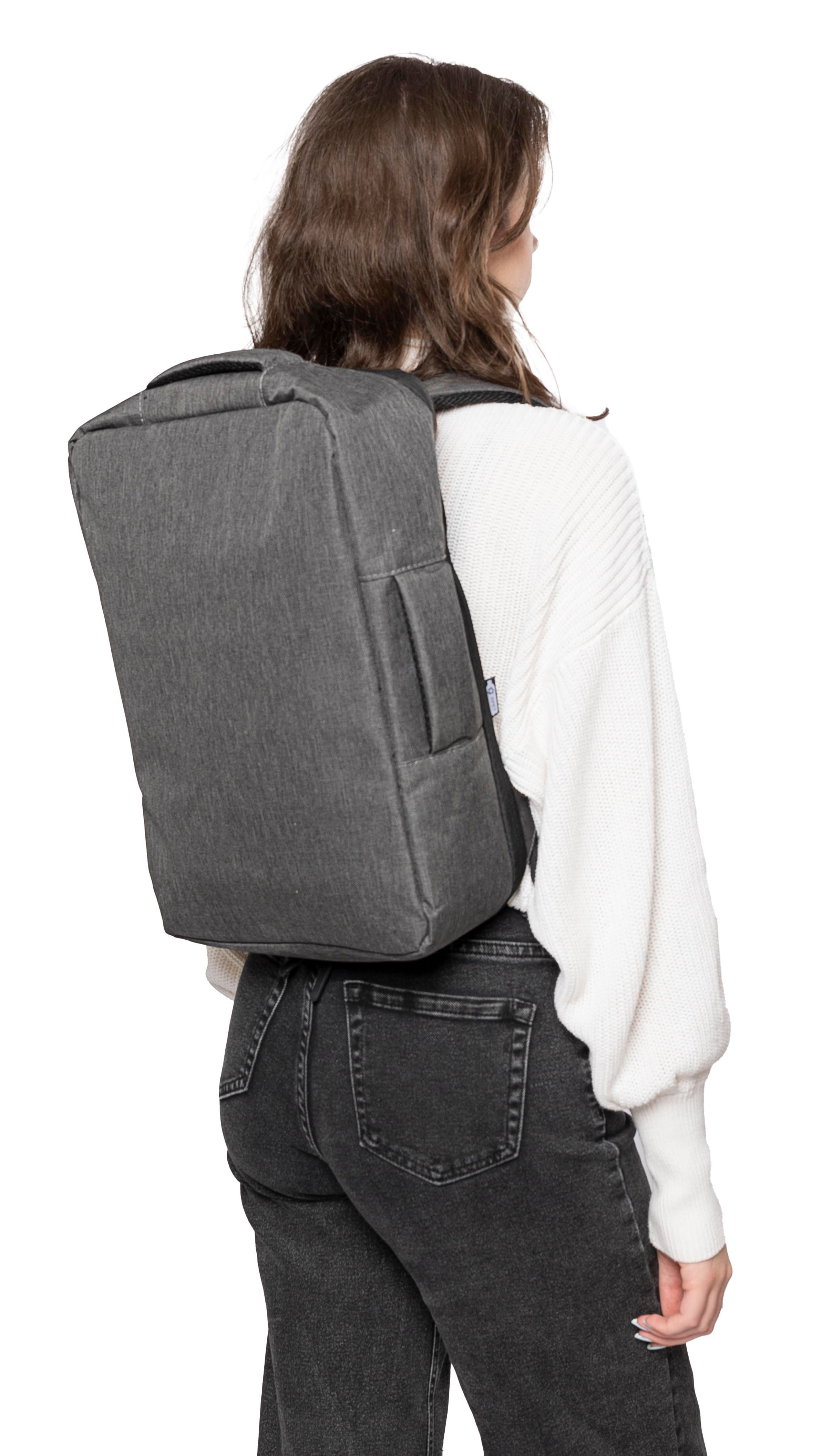 Mochila para pc de poliéster rPET Eulalia
