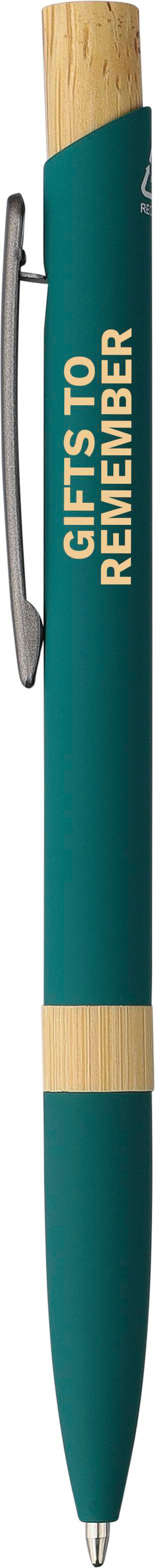 Bolígrafo de aluminio reciclado Calandra