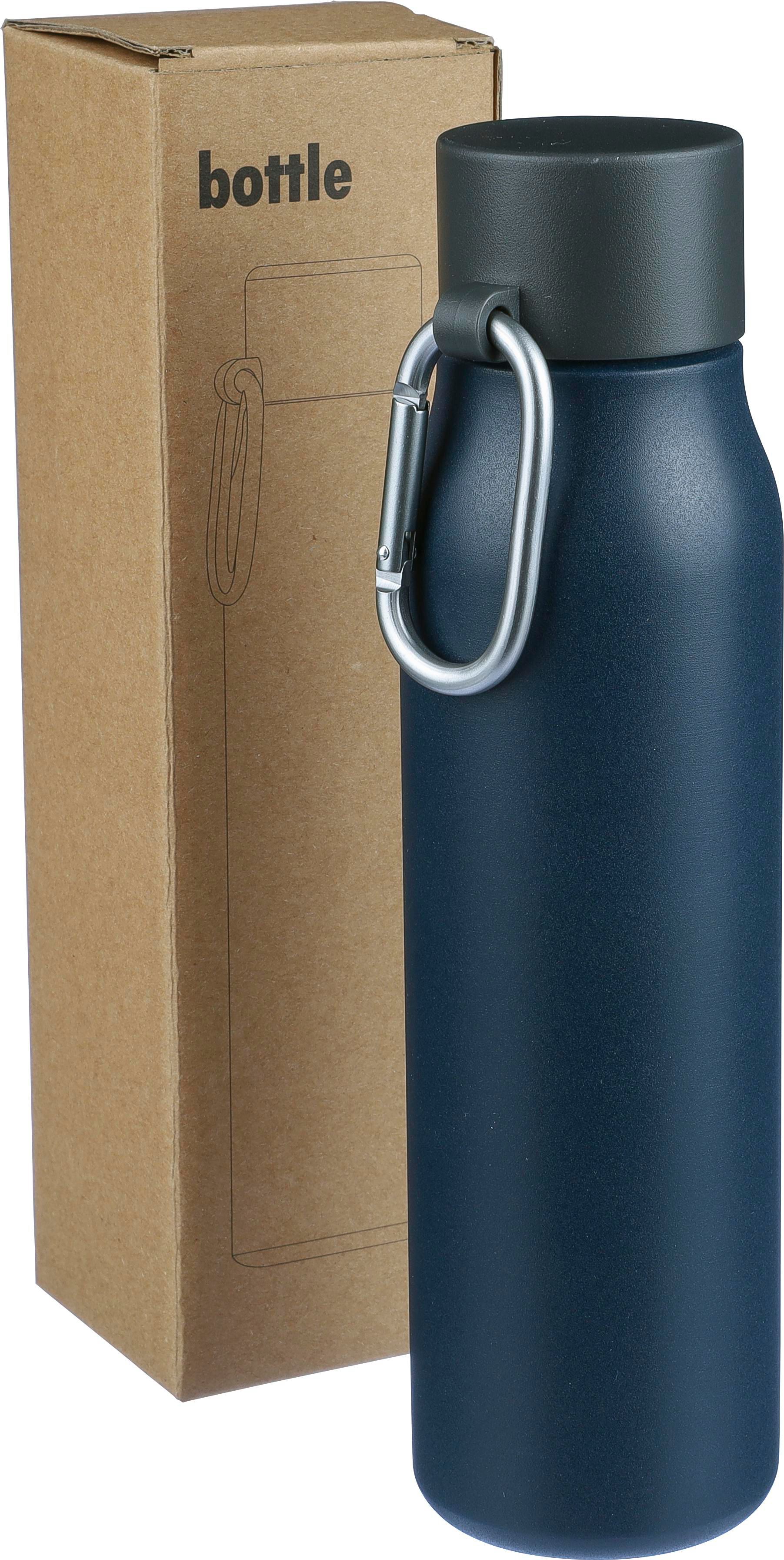 Botella de acero inox. reciclado Cassian