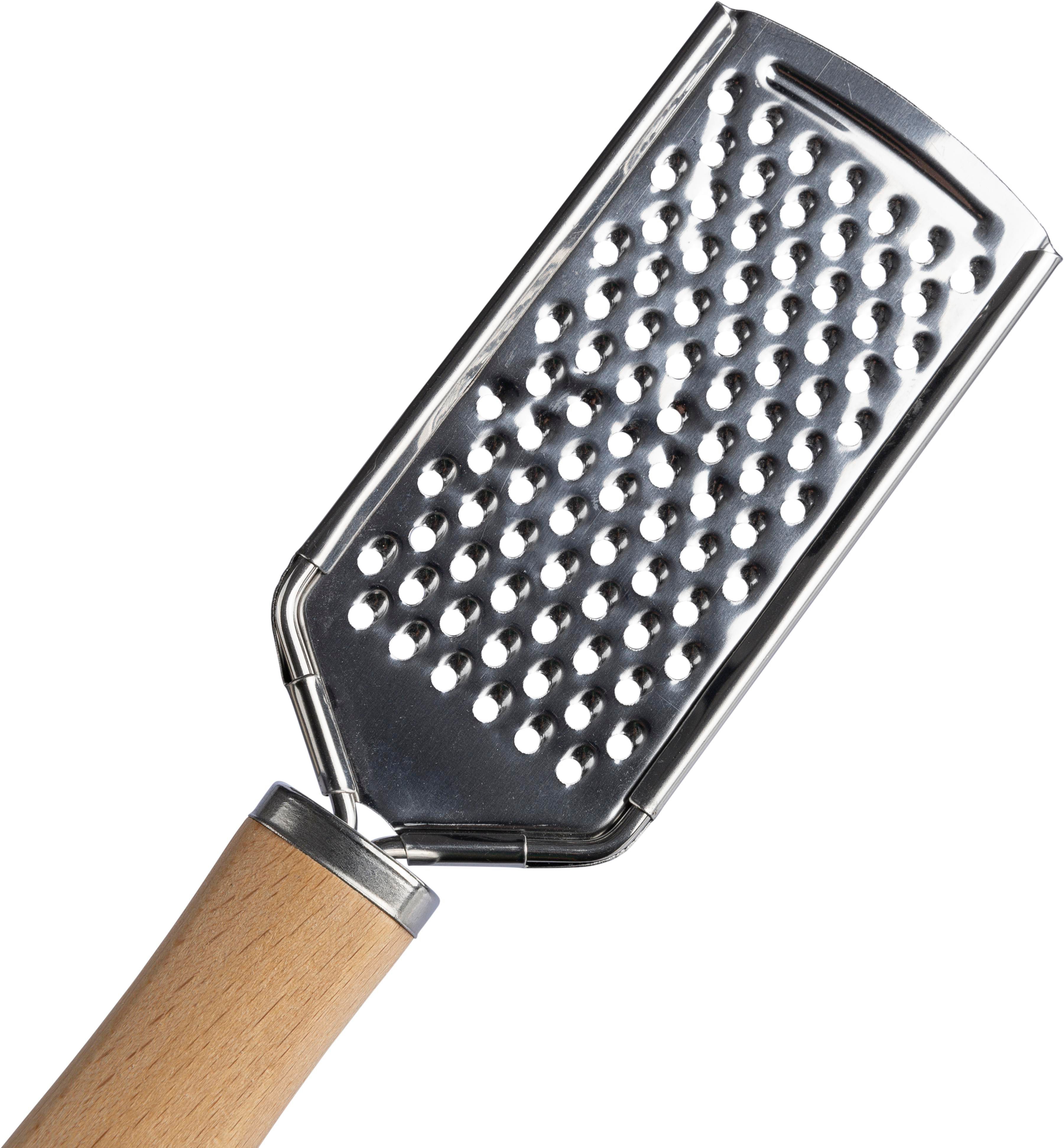 Set de utensilios de cocina de metal y madera Sylvan