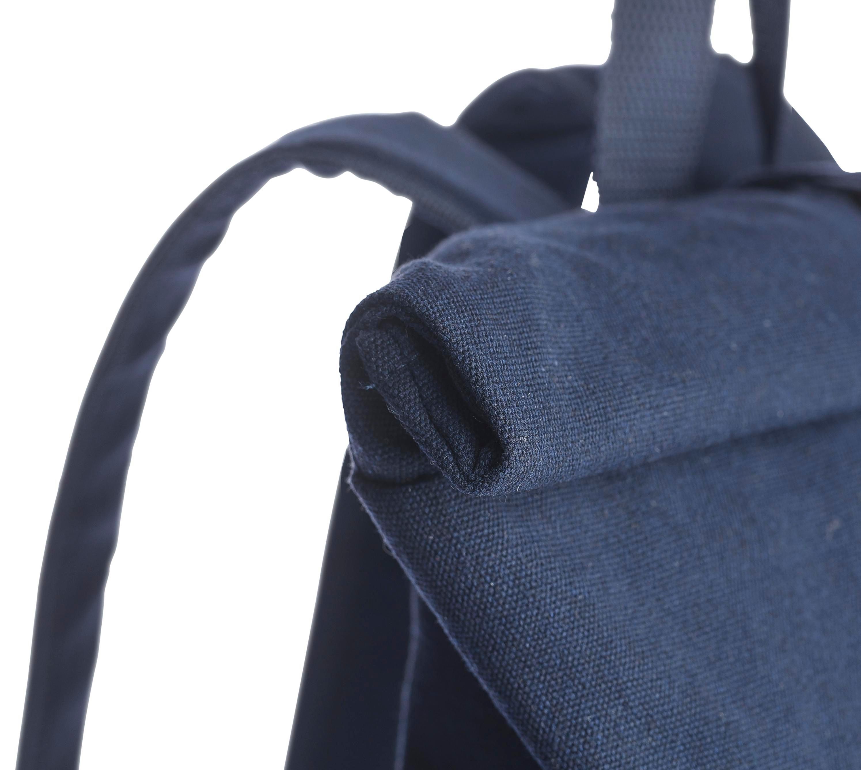 Mochila enrollable de polialgodón reciclado Thaddeus