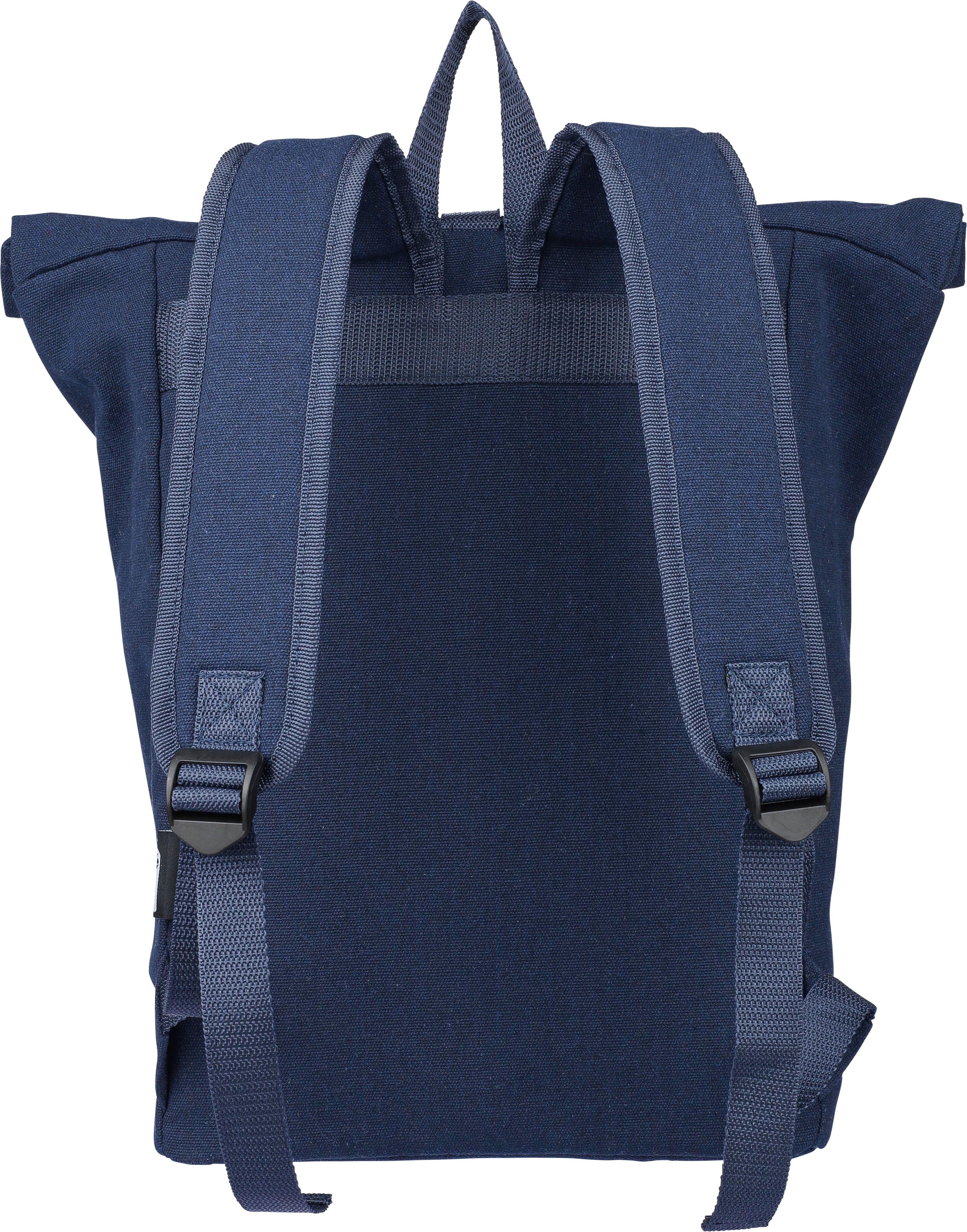 Mochila enrollable de polialgodón reciclado Thaddeus