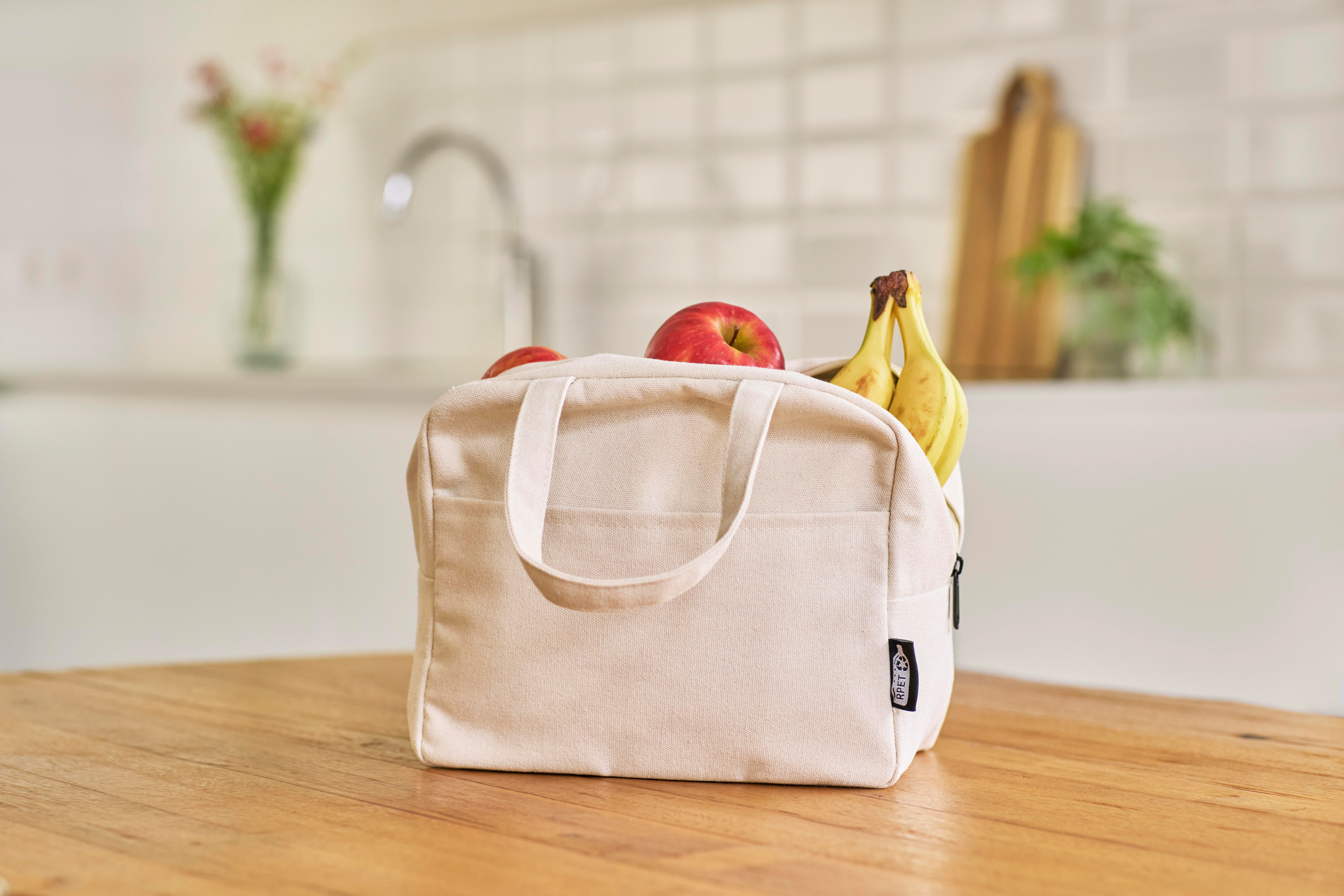 Recycled polycotton (330 gsm) cooler bag Elowen
