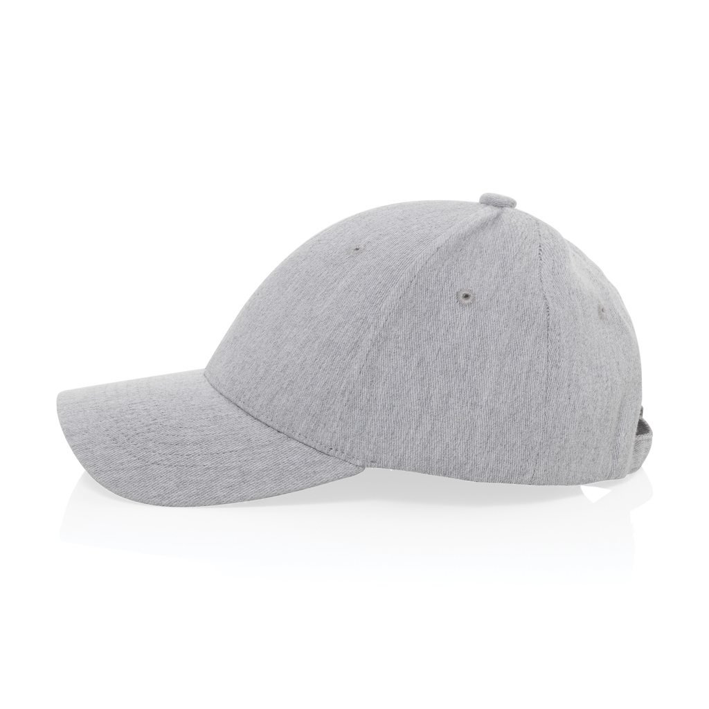Gorra 6 paneles tejido jaspeado reciclado Milo AWARE™200 gr