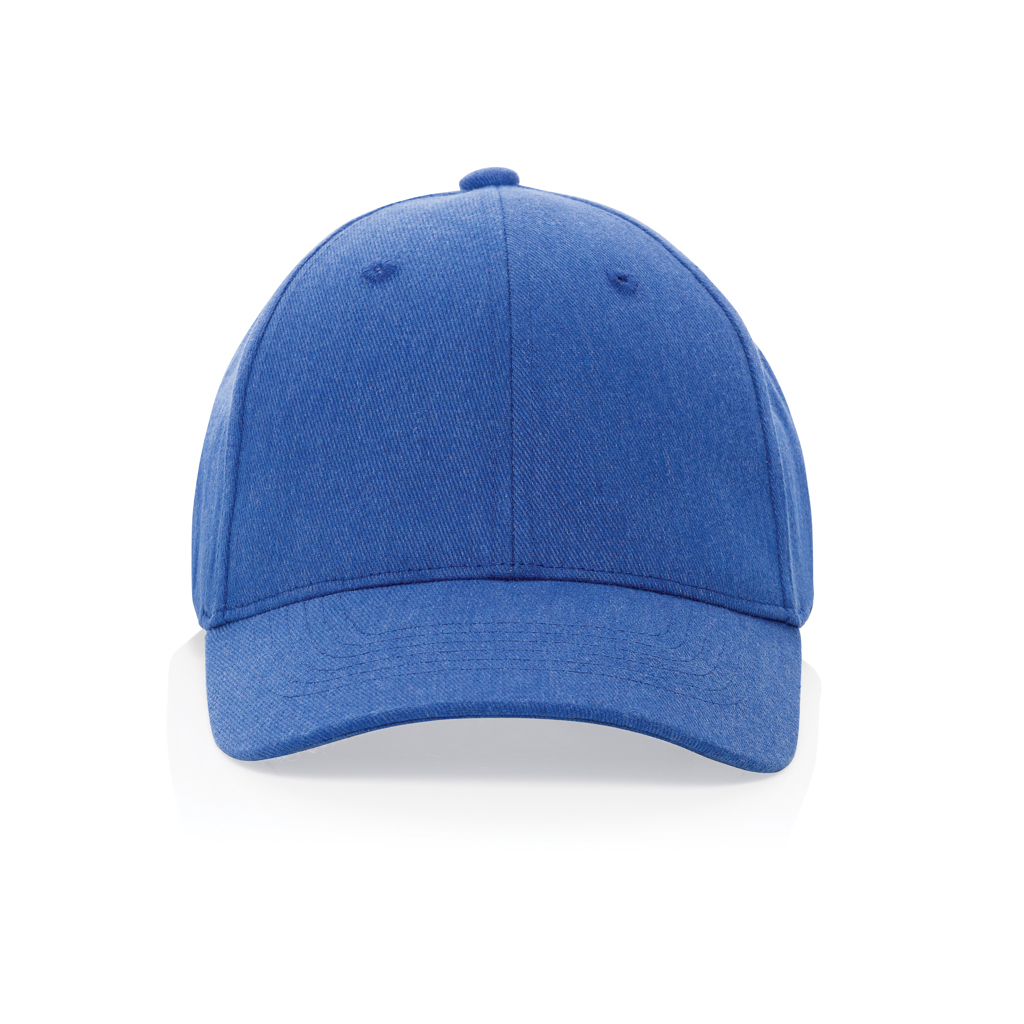 Gorra 6 paneles tejido jaspeado reciclado Milo AWARE™200 gr
