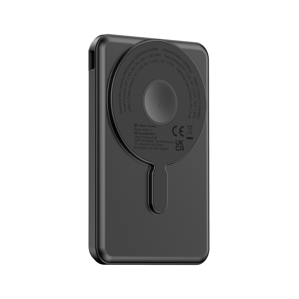 Urban Vitamin Redwood 5 en 1 powerbank magnético