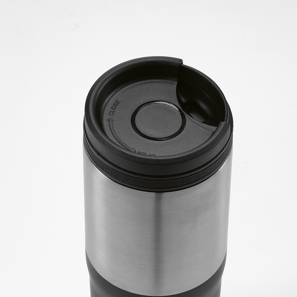 Orange Travel Cup
