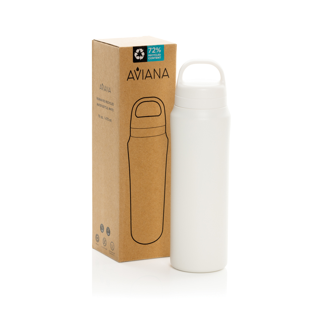 Botella de agua reciclada RCS de Aviana™ Rowan de 470 ml