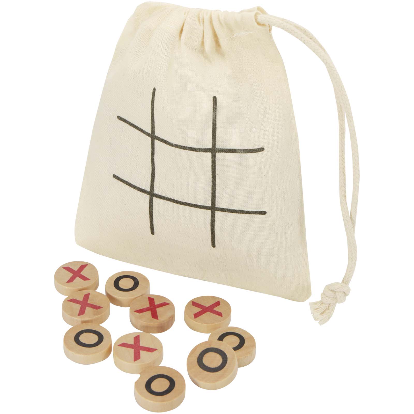 Juego 3 en raya de madera Whorl