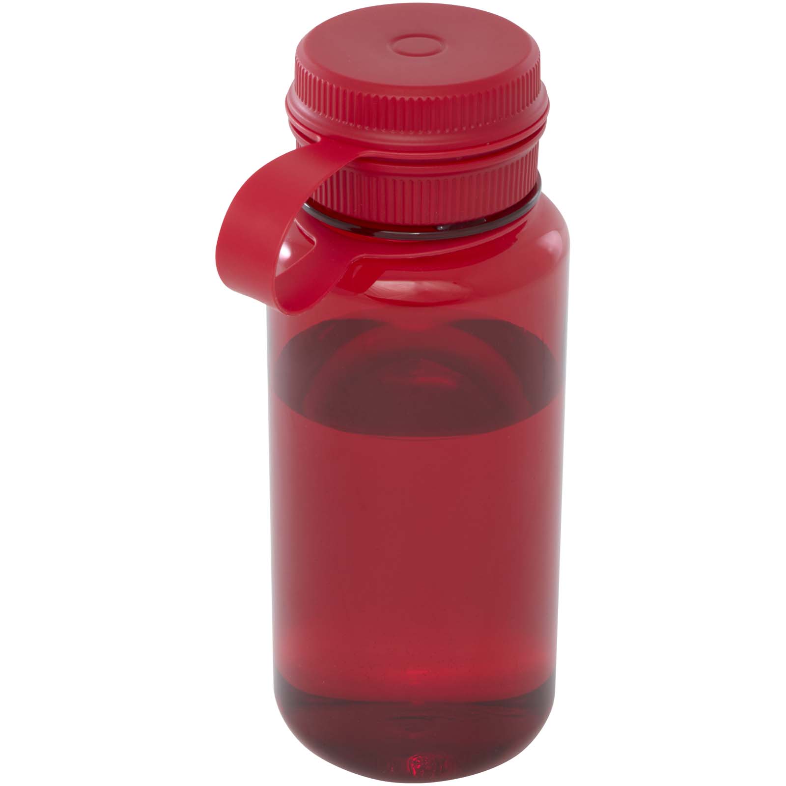 Botella deportiva de RPET con certificado RCS, de 900 ml y con tapa multifunción Ryder