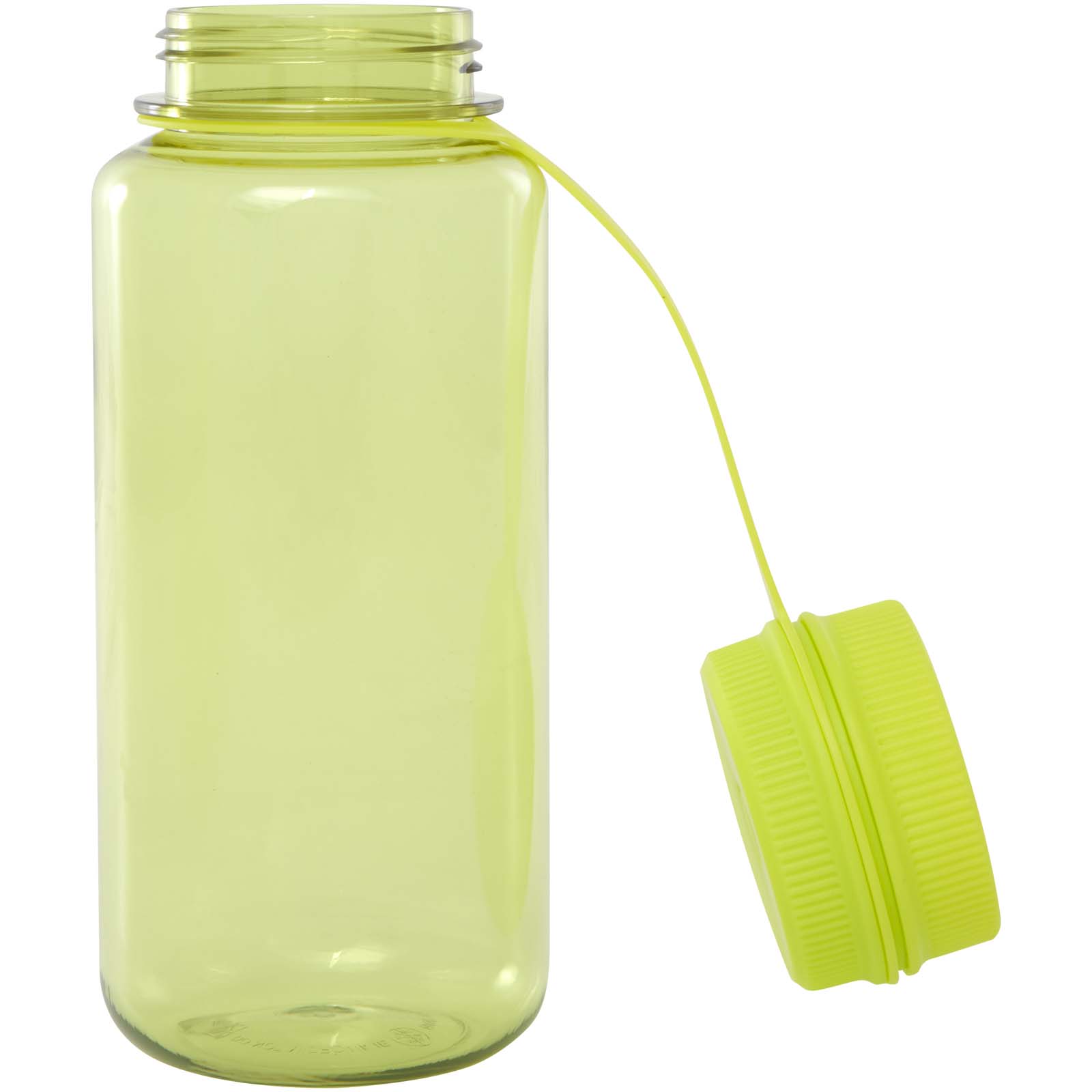 Botella deportiva de RPET con certificado RCS, de 900 ml y con tapa multifunción Ryder