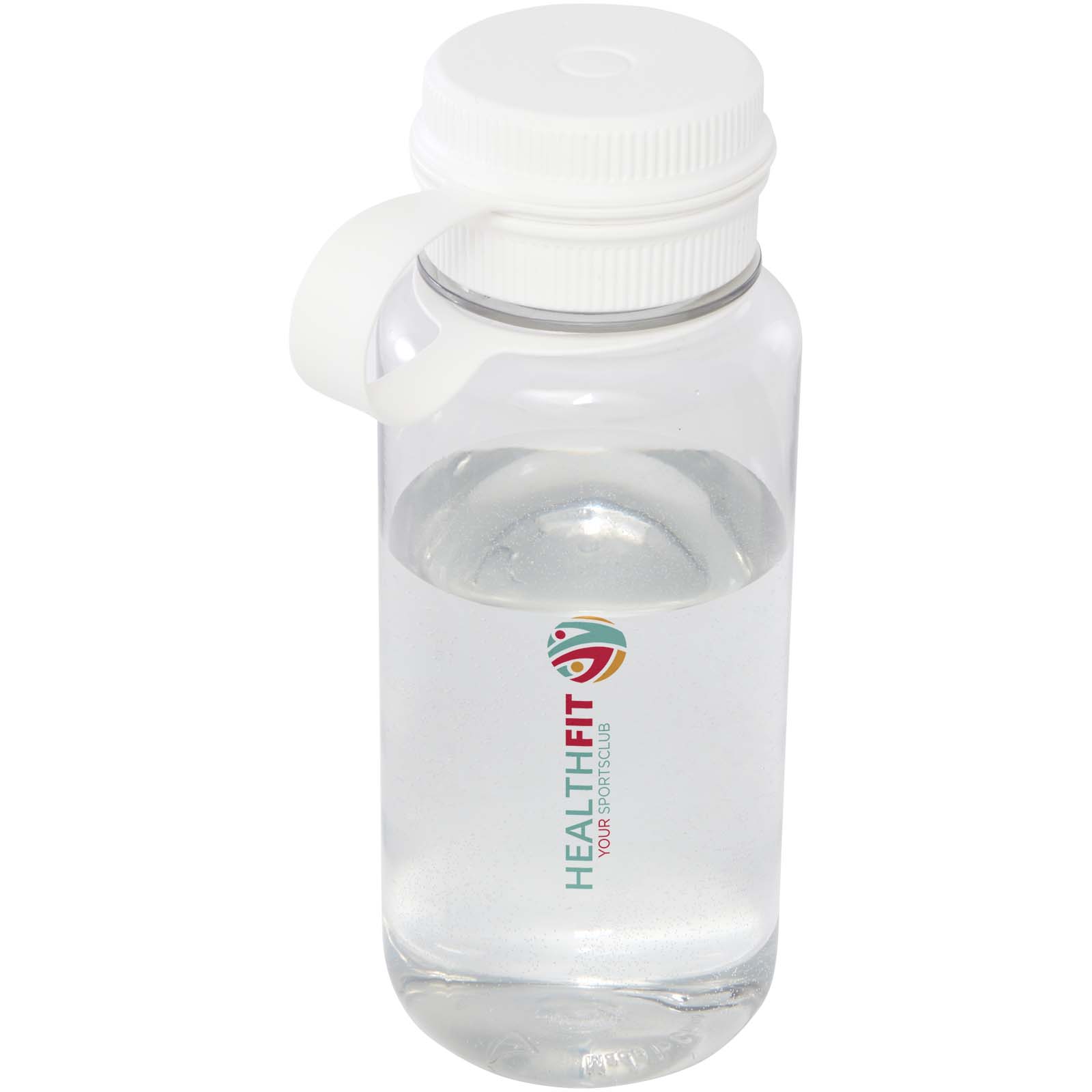 Botella deportiva de RPET con certificado RCS, de 900 ml y con tapa multifunción Ryder