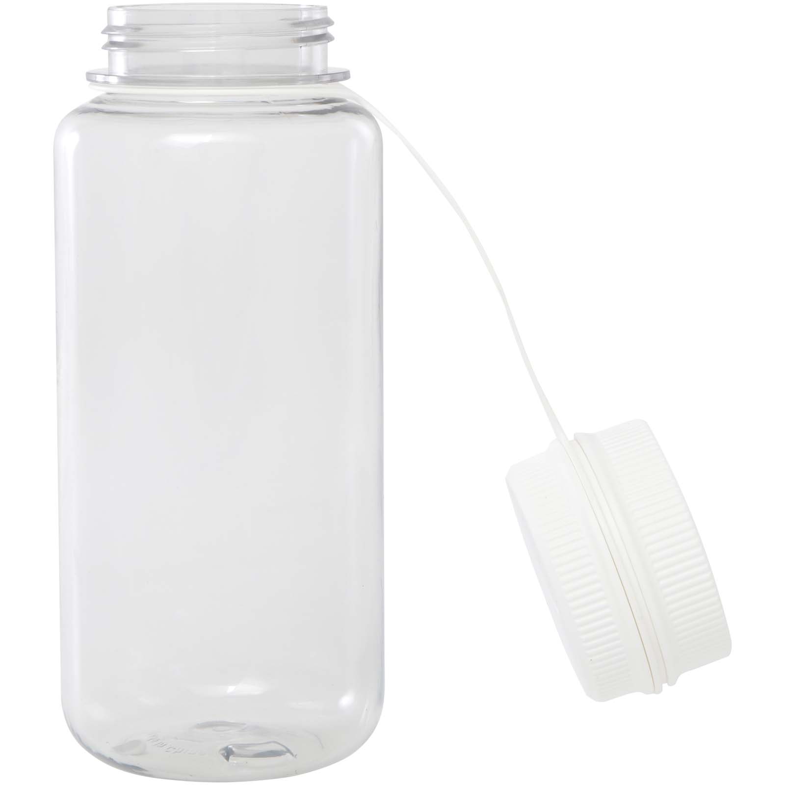 Botella deportiva de RPET con certificado RCS, de 900 ml y con tapa multifunción Ryder