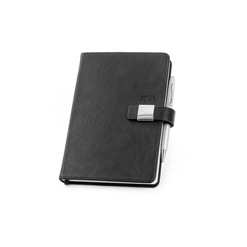 MUSSET A5. Agenda A5 en PU (58% reciclado)