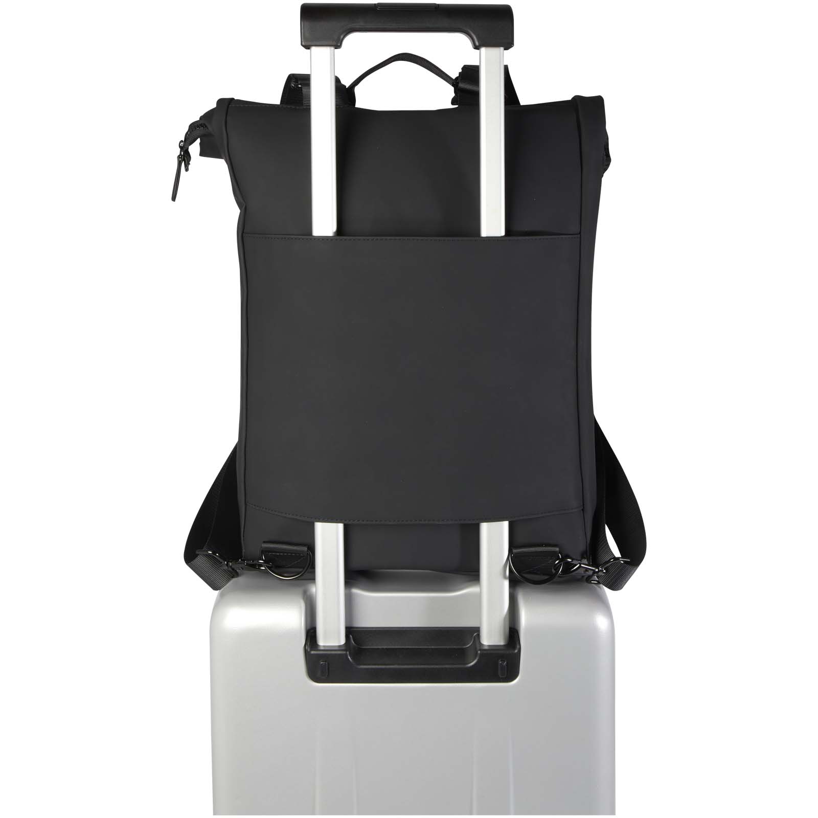 Mochila para portátil de 15,6, de 12 litros, reciclada GRS y con parte superior enrollable Turner