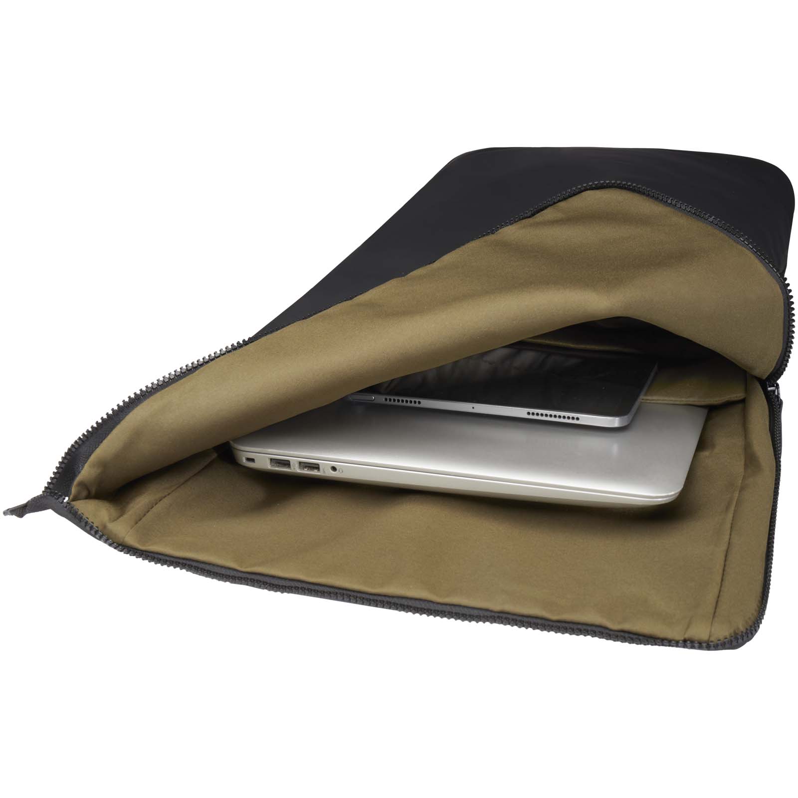 Mochila para portátil de 15,6, de 12 litros, reciclada GRS y con parte superior enrollable Turner
