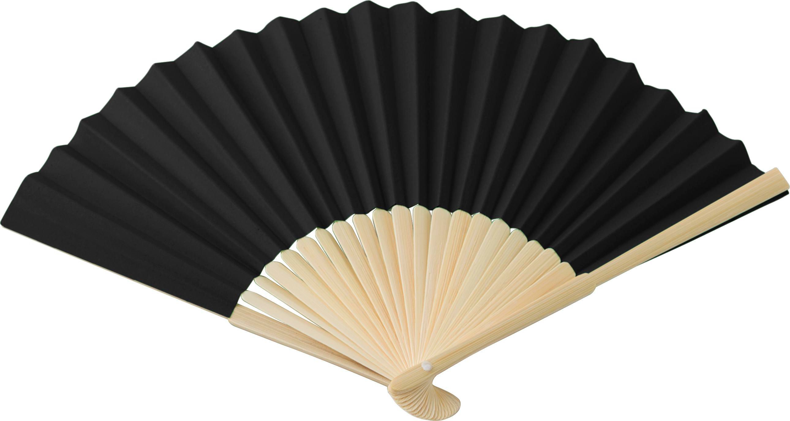 Abanico de bambú Elio