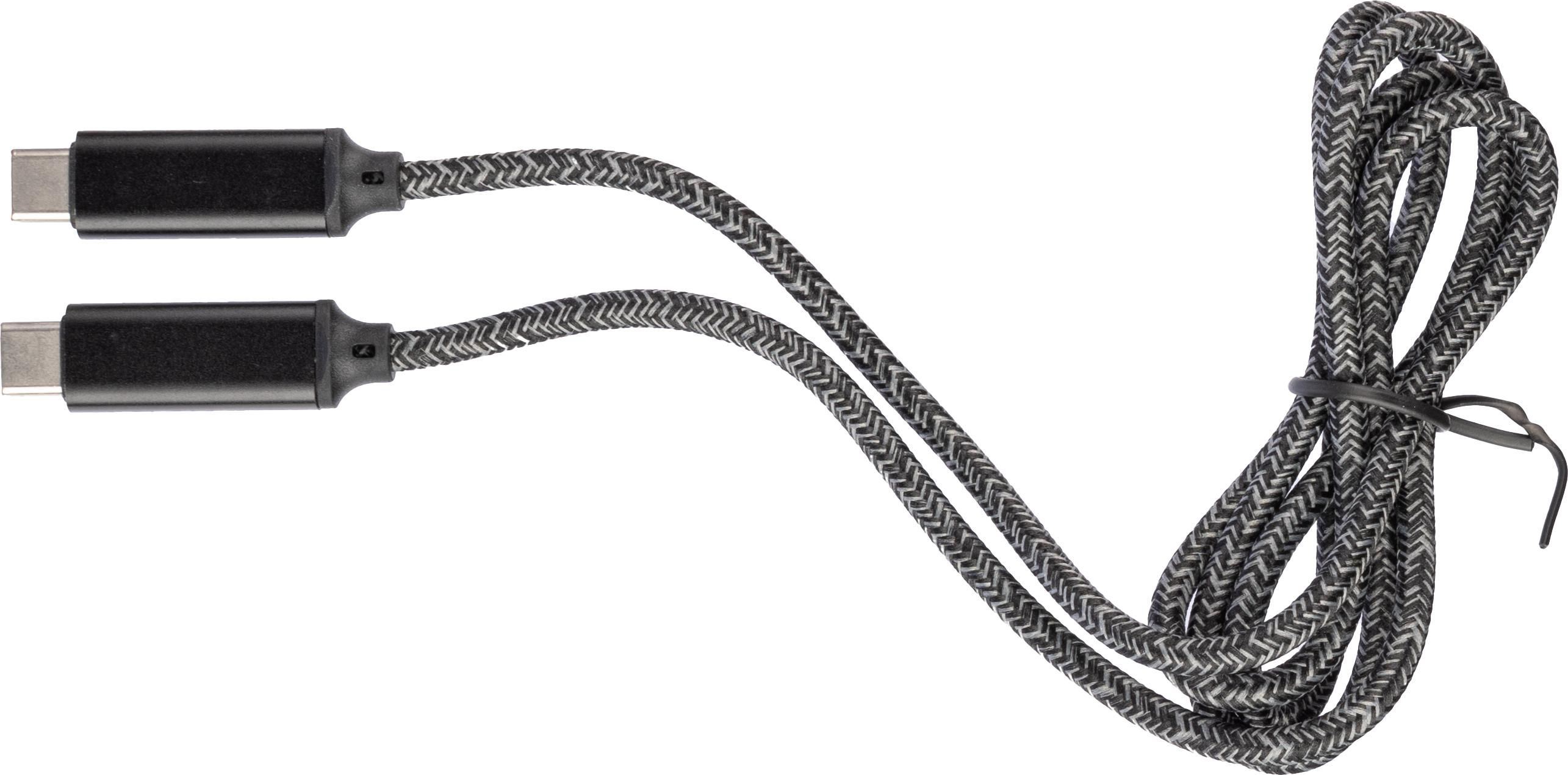 Cable de carga y transferencia 65W de nailon Claudia