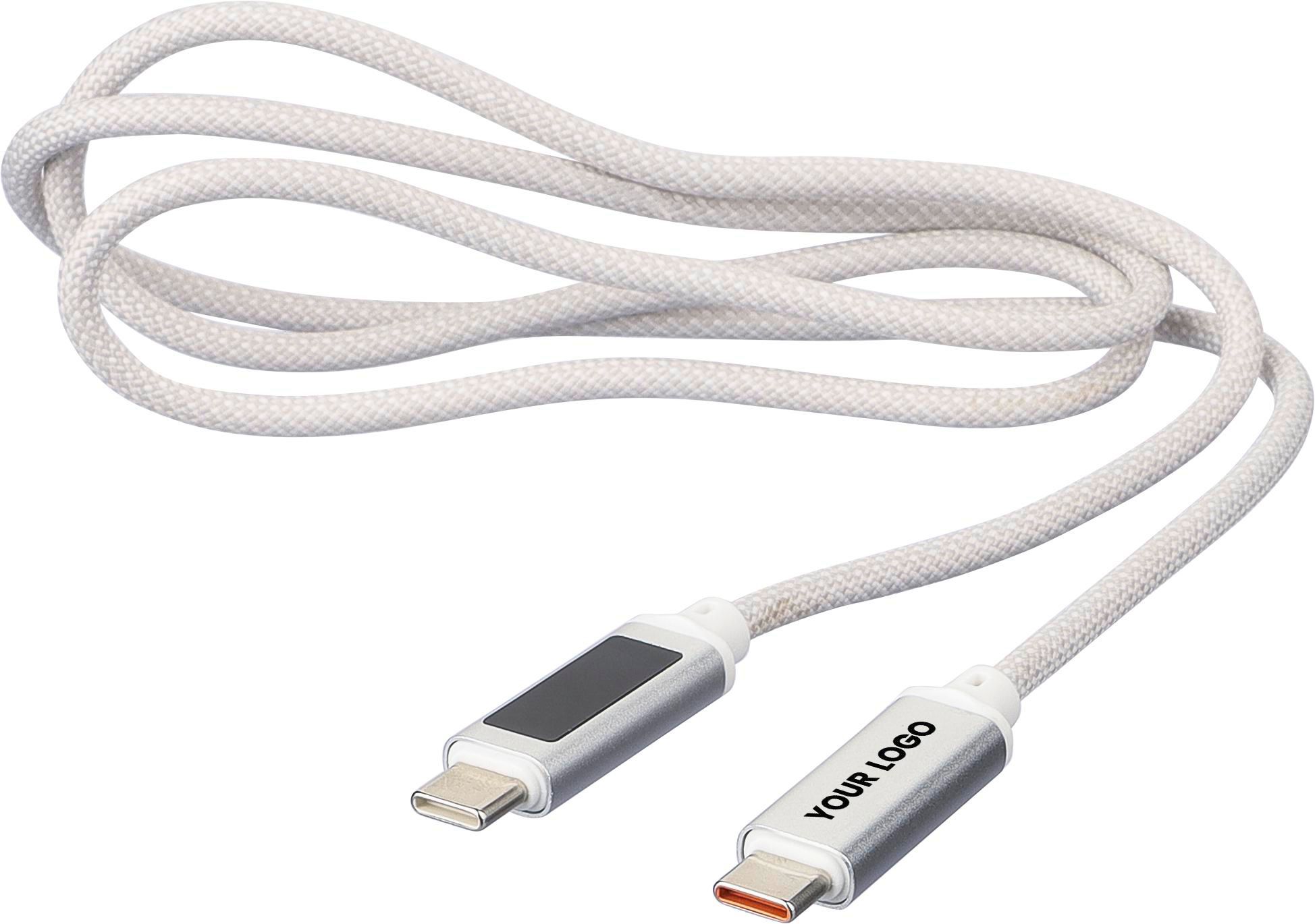 Cable de carga y transferencia 100W de nailon Gerd