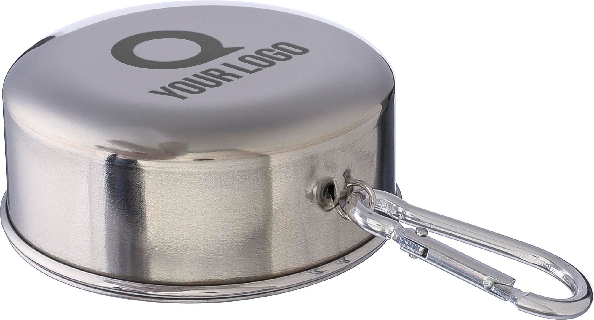 Vaso plegable de acero inox. Annette