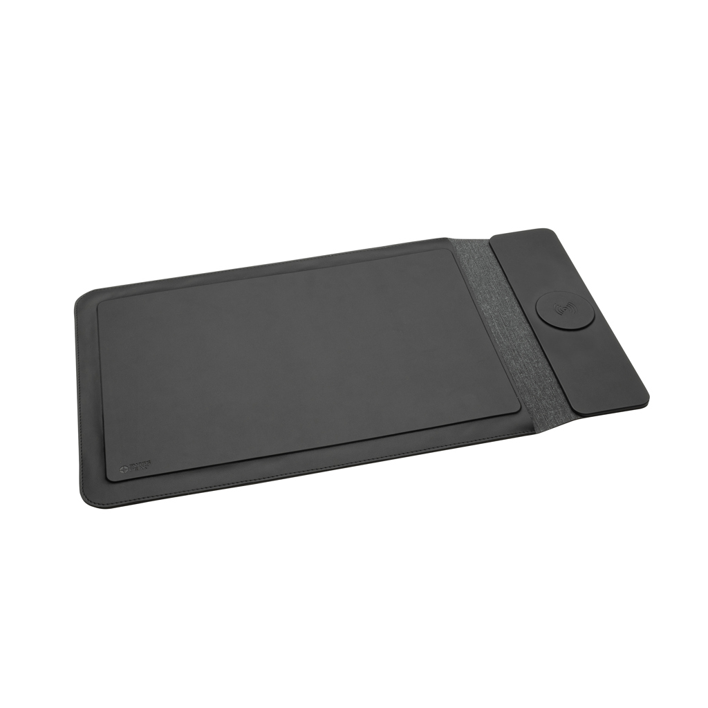 Funda portátil 14"-15,6" Swiss Peak carga magnética 15W