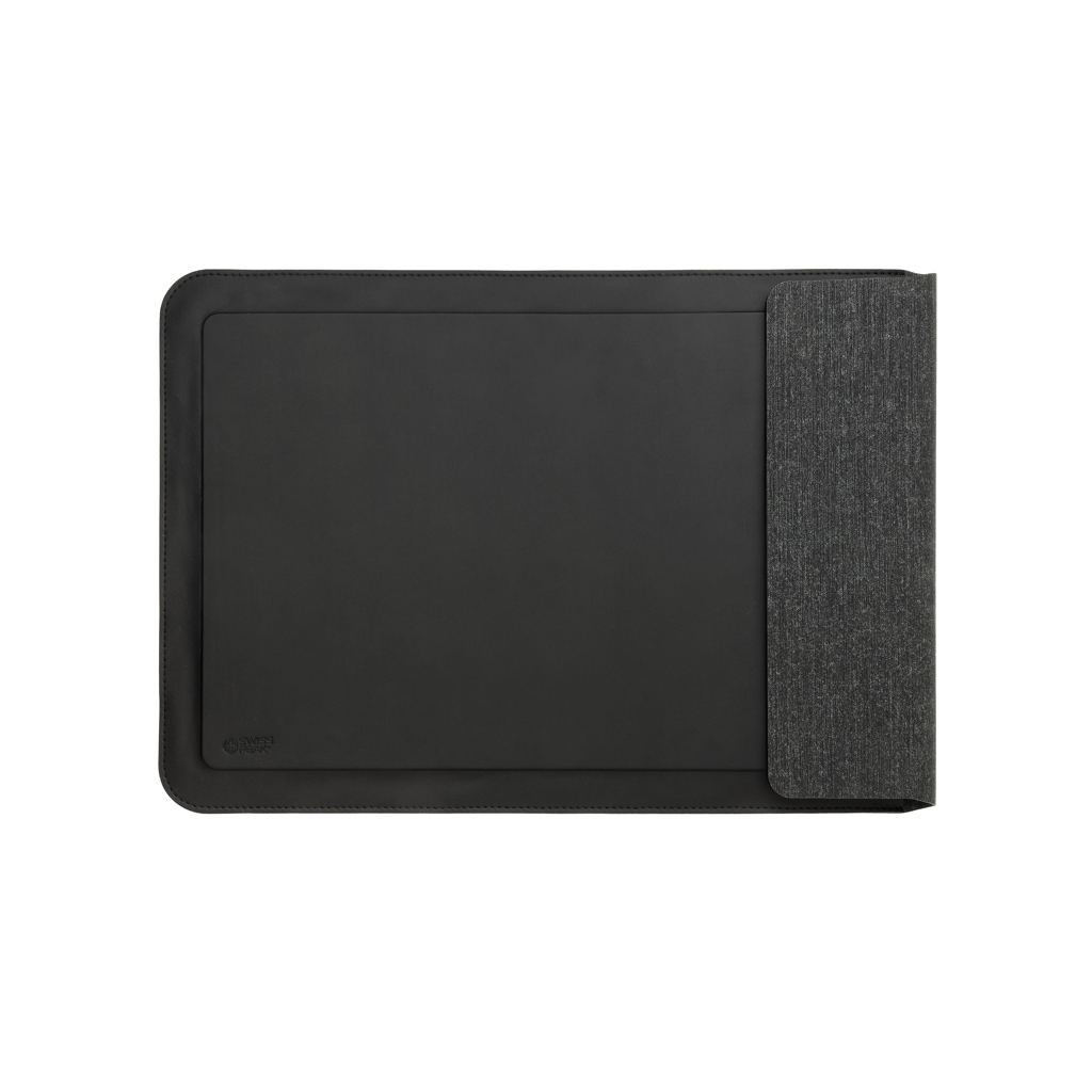 Funda portátil 14"-15,6" Swiss Peak carga magnética 15W