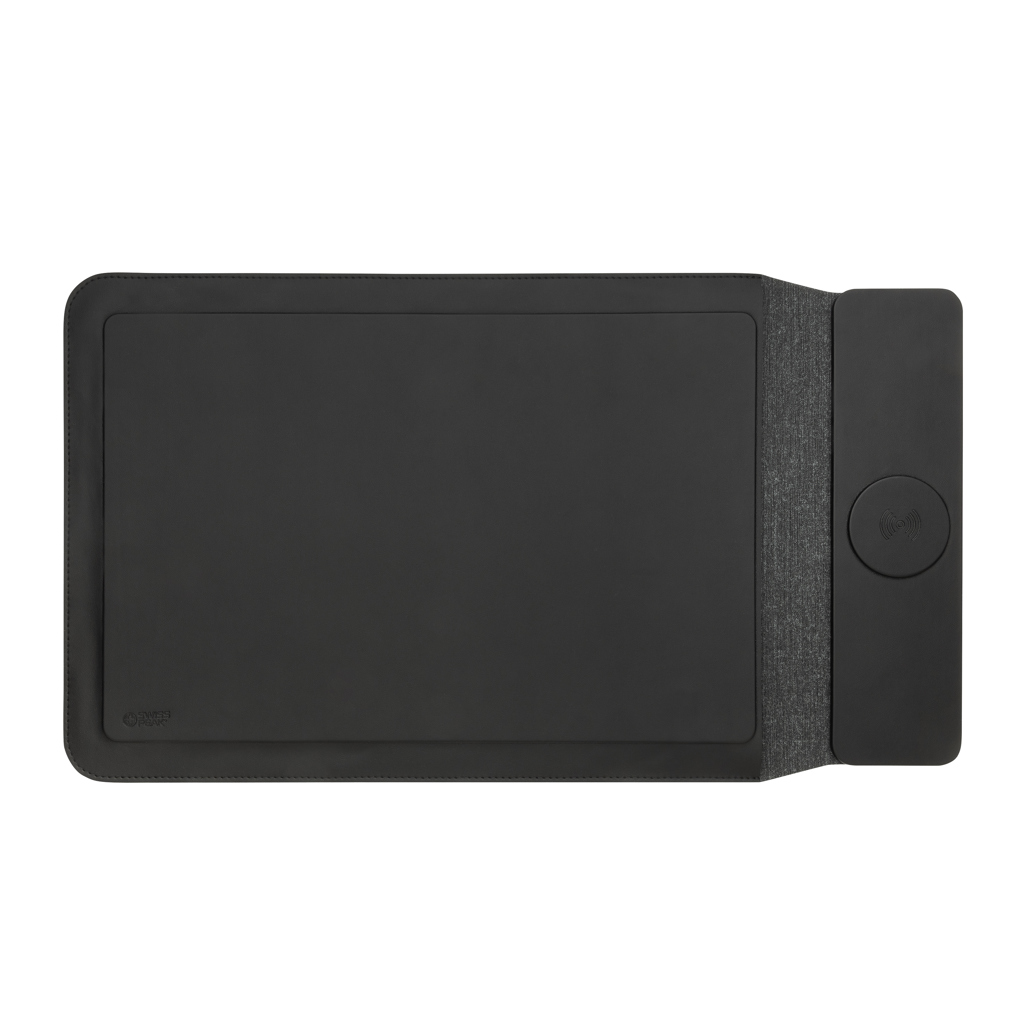 Funda portátil 14"-15,6" Swiss Peak carga magnética 15W
