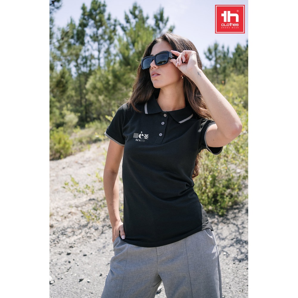 THC ROME WOMEN. Polo "slim fit" para mujer