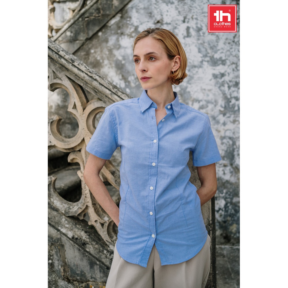 THC LONDON WOMEN. Camisa oxford para mujer