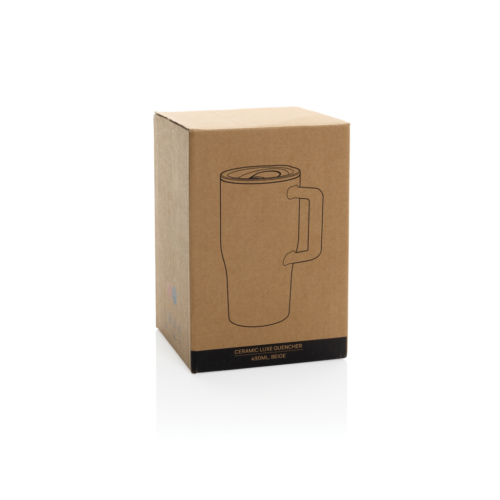Taza cerámica de lujo 490 ml