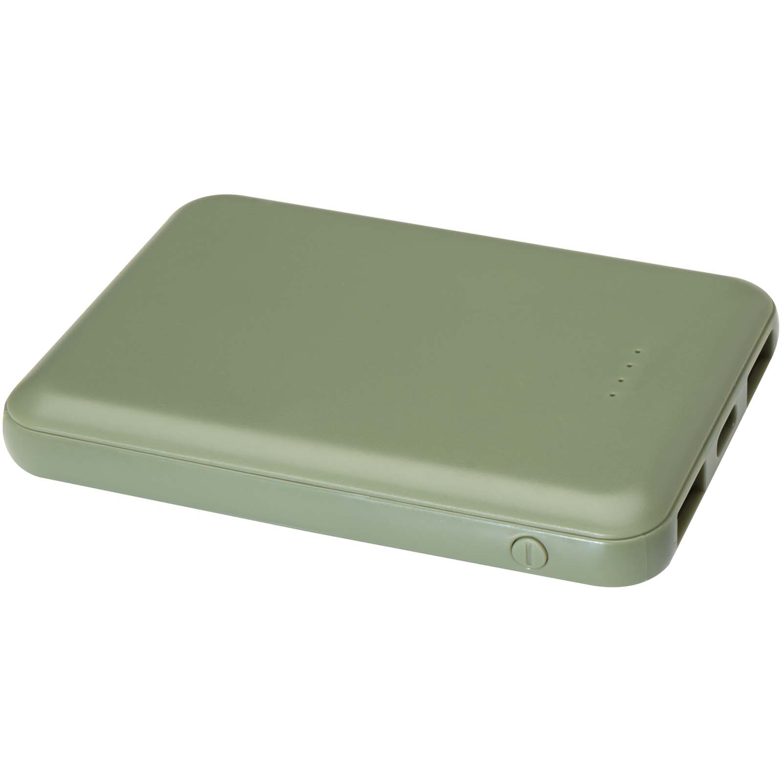 Batería externa tipo C de plástico reciclado de 5000 mAh Asama