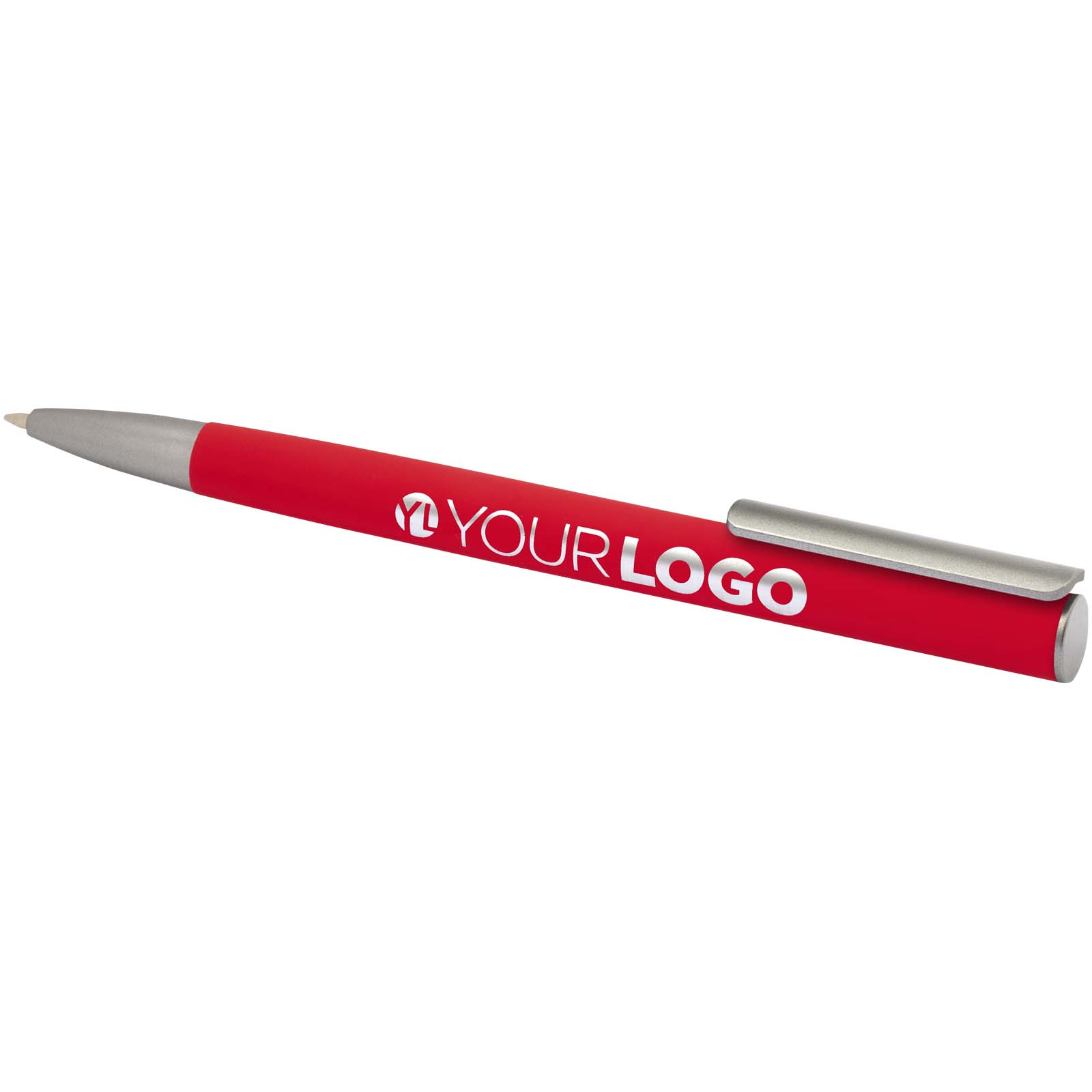 Bolígrafo de aluminio reciclado Ziguur (tinta negra)