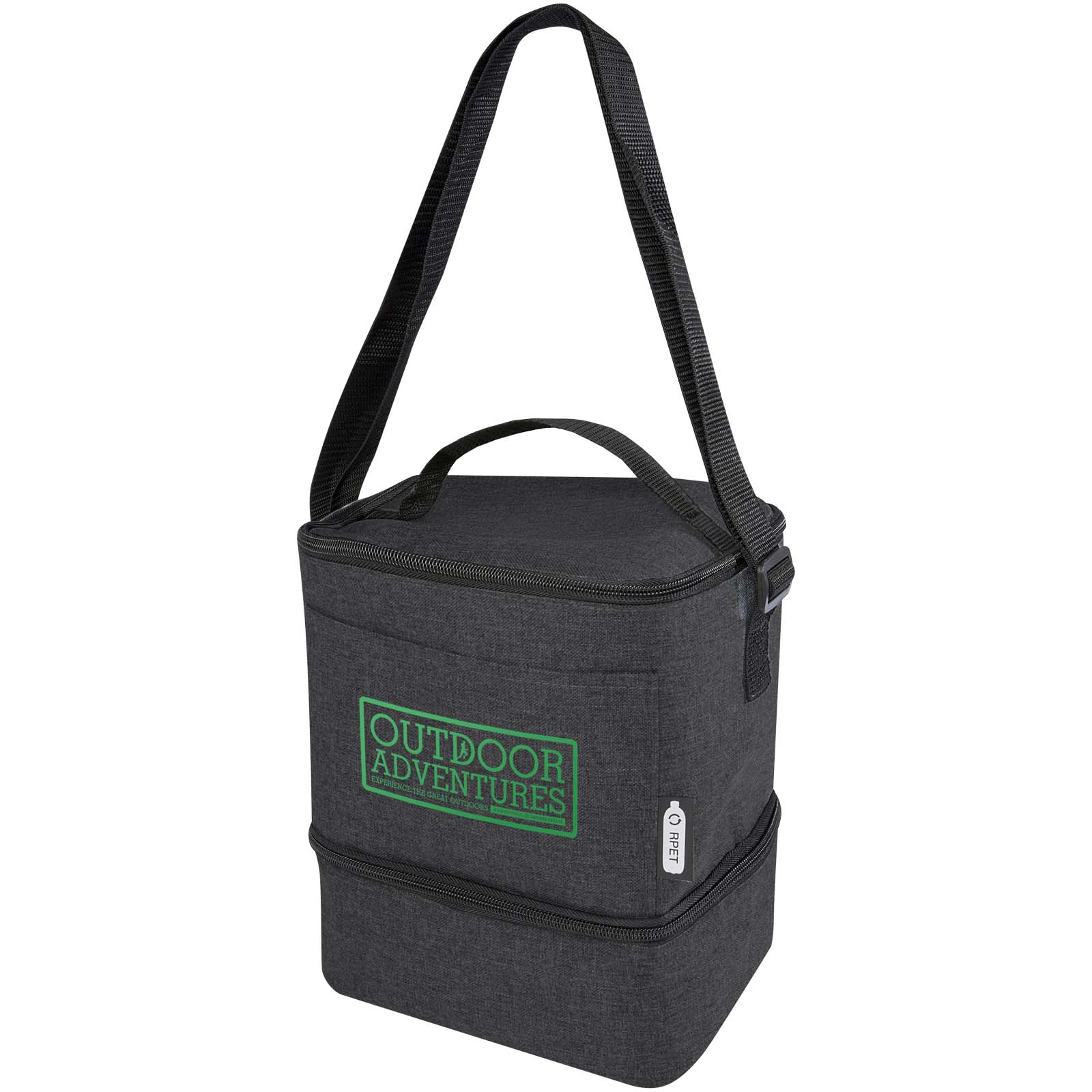Bolsa isotérmica para almuerzo y 9 latas de PET reciclado GRS Tundra
