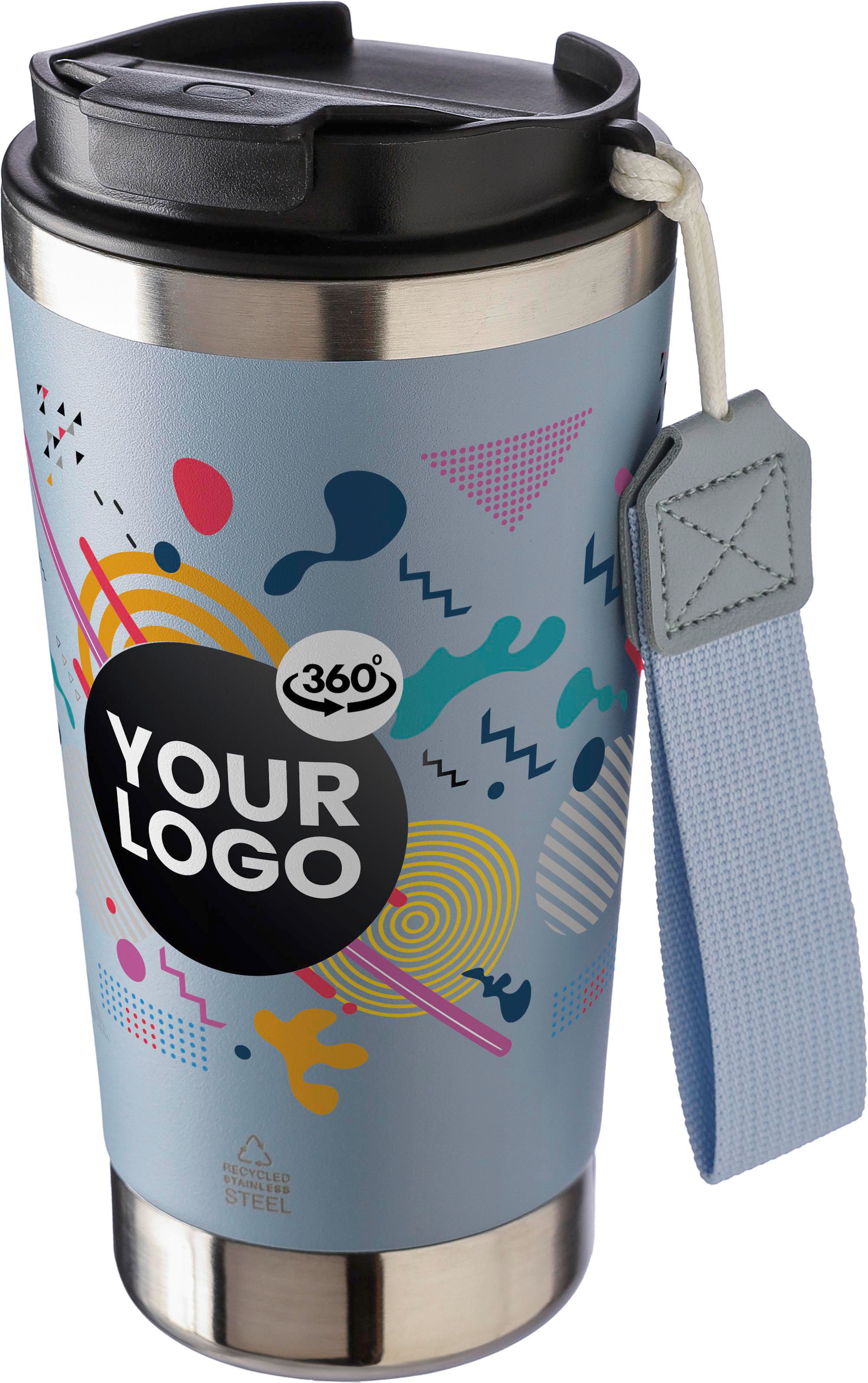 Vaso termo de acero inox. Kayla
