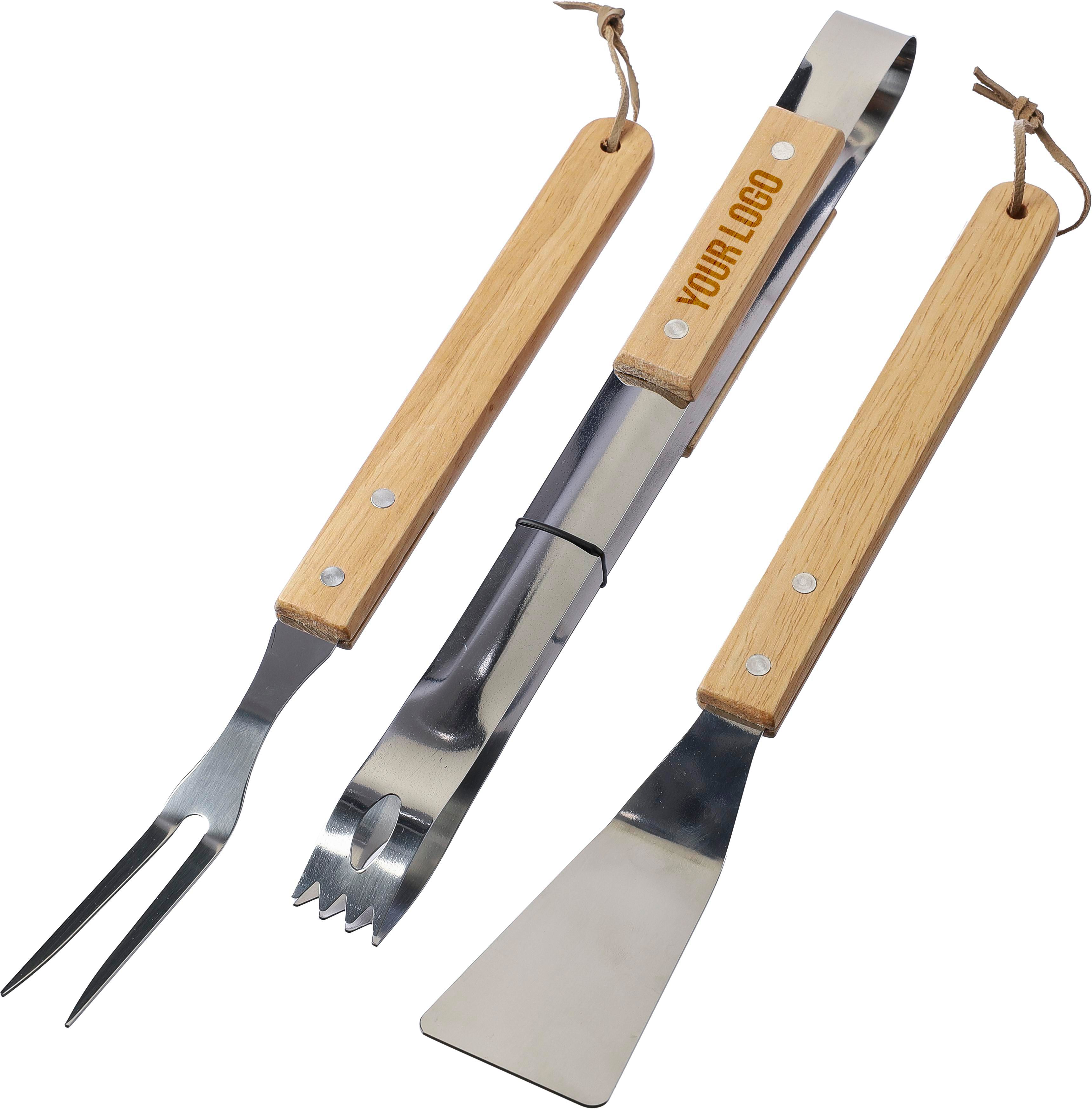 Set de bbq. de acero inox. Kaitlyn