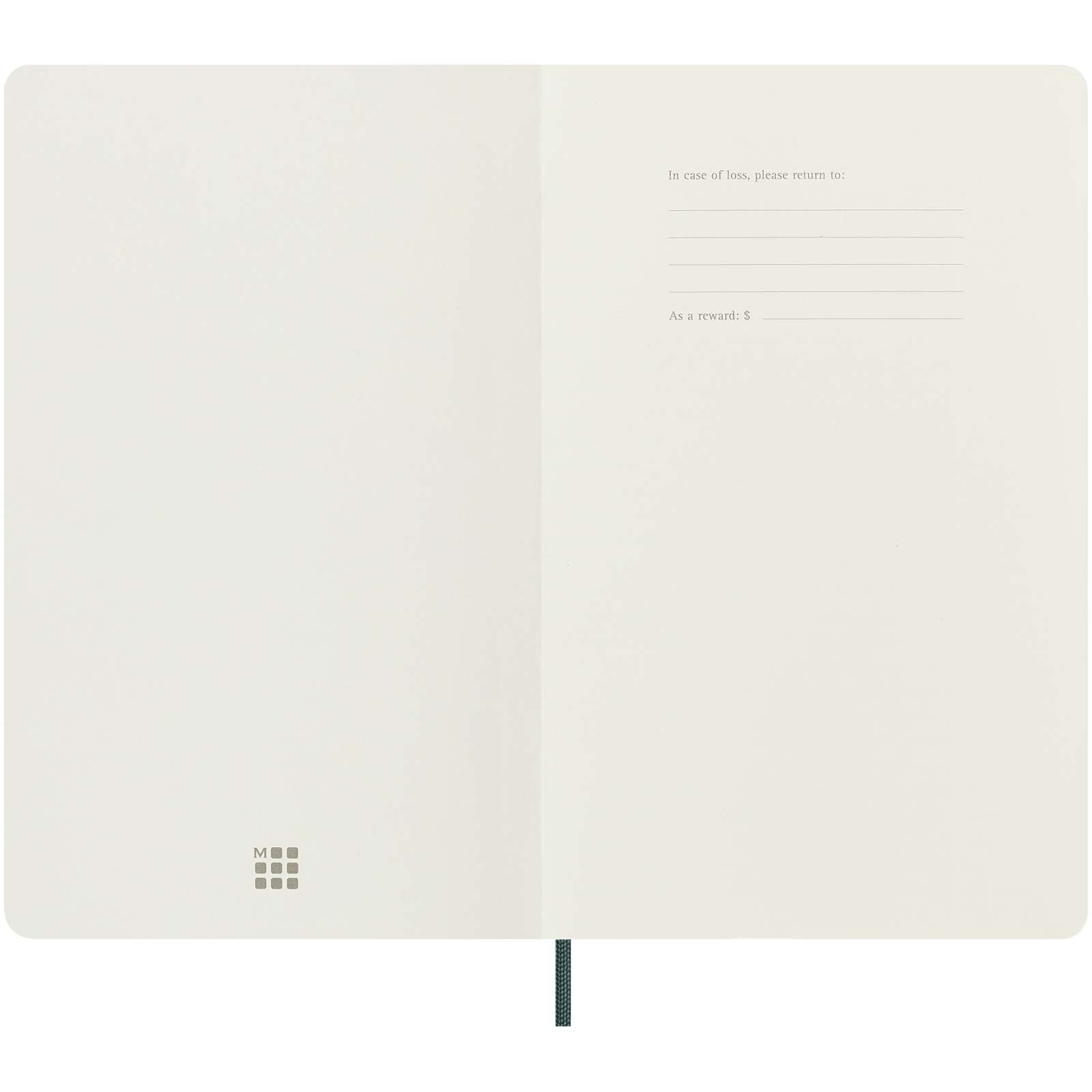 Libreta de tapa blanda L rayada Moleskine Vegea Boa