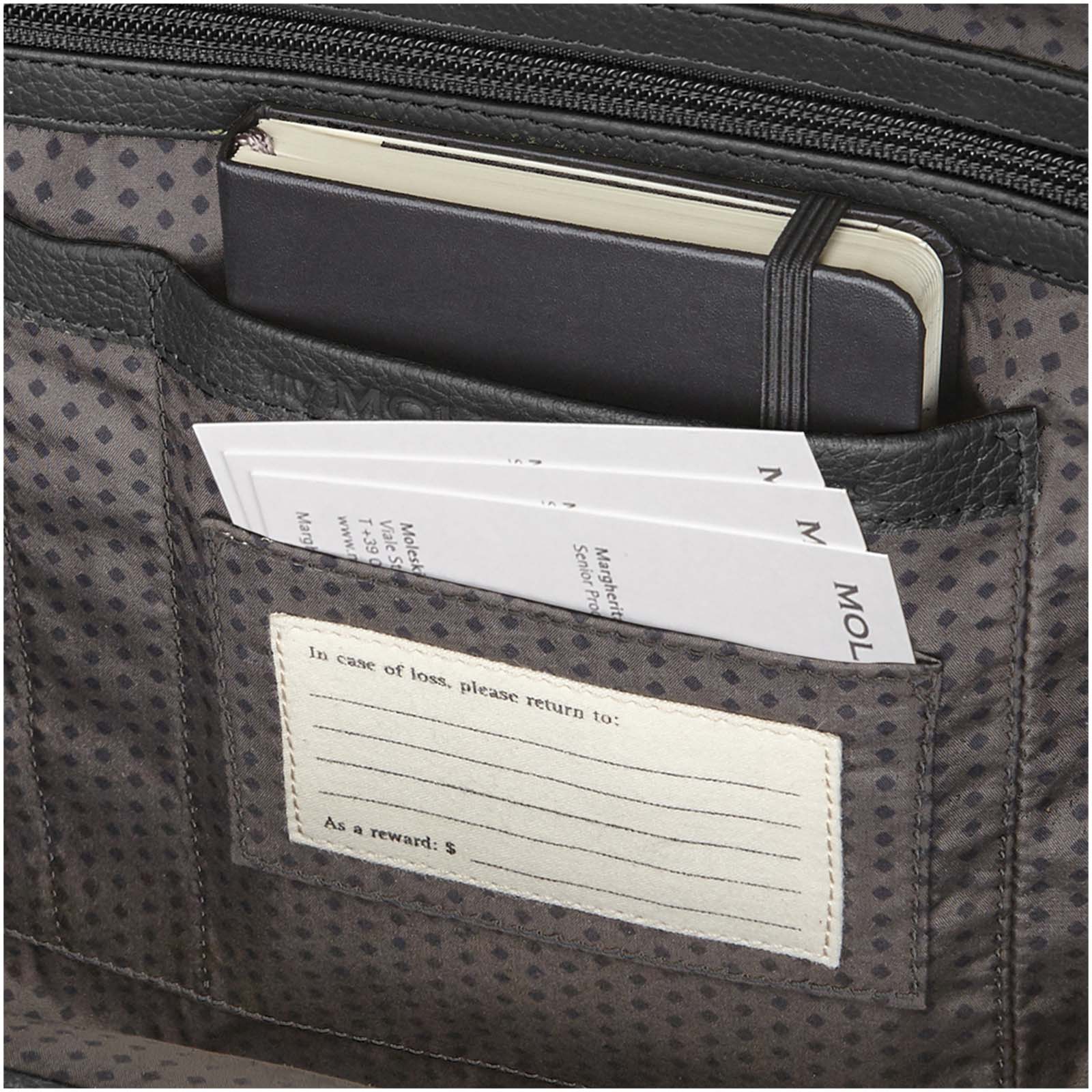 Mochila de piel Moleskine Classic