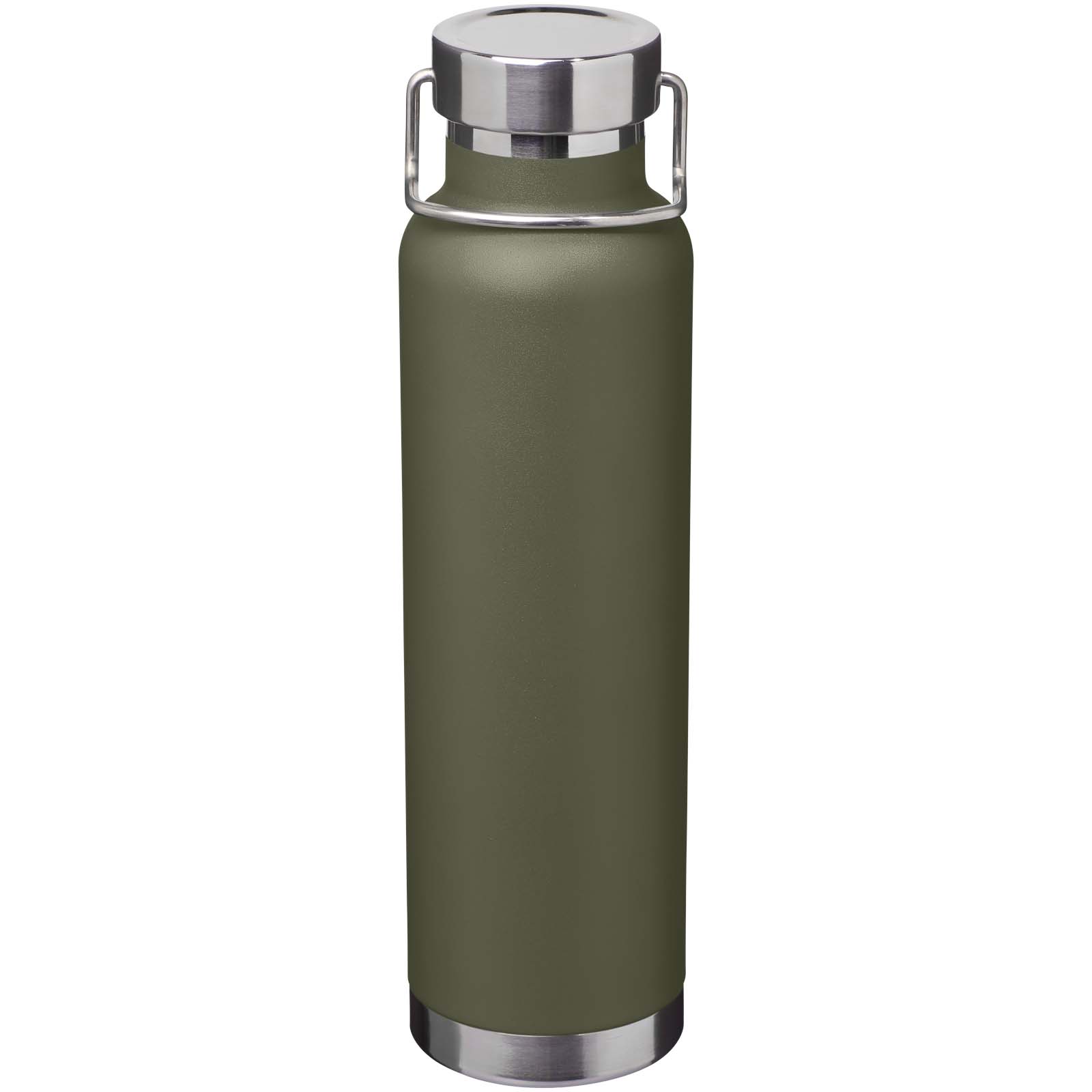Botella de 650 ml de acero inoxidable reciclado con certificado RCS con aislamiento de cobre Thor
