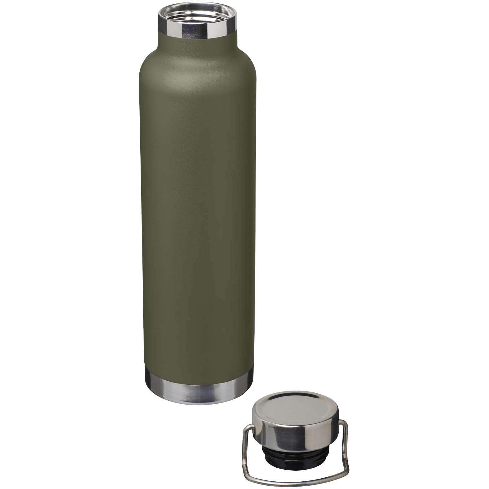 Botella de 650 ml de acero inoxidable reciclado con certificado RCS con aislamiento de cobre Thor