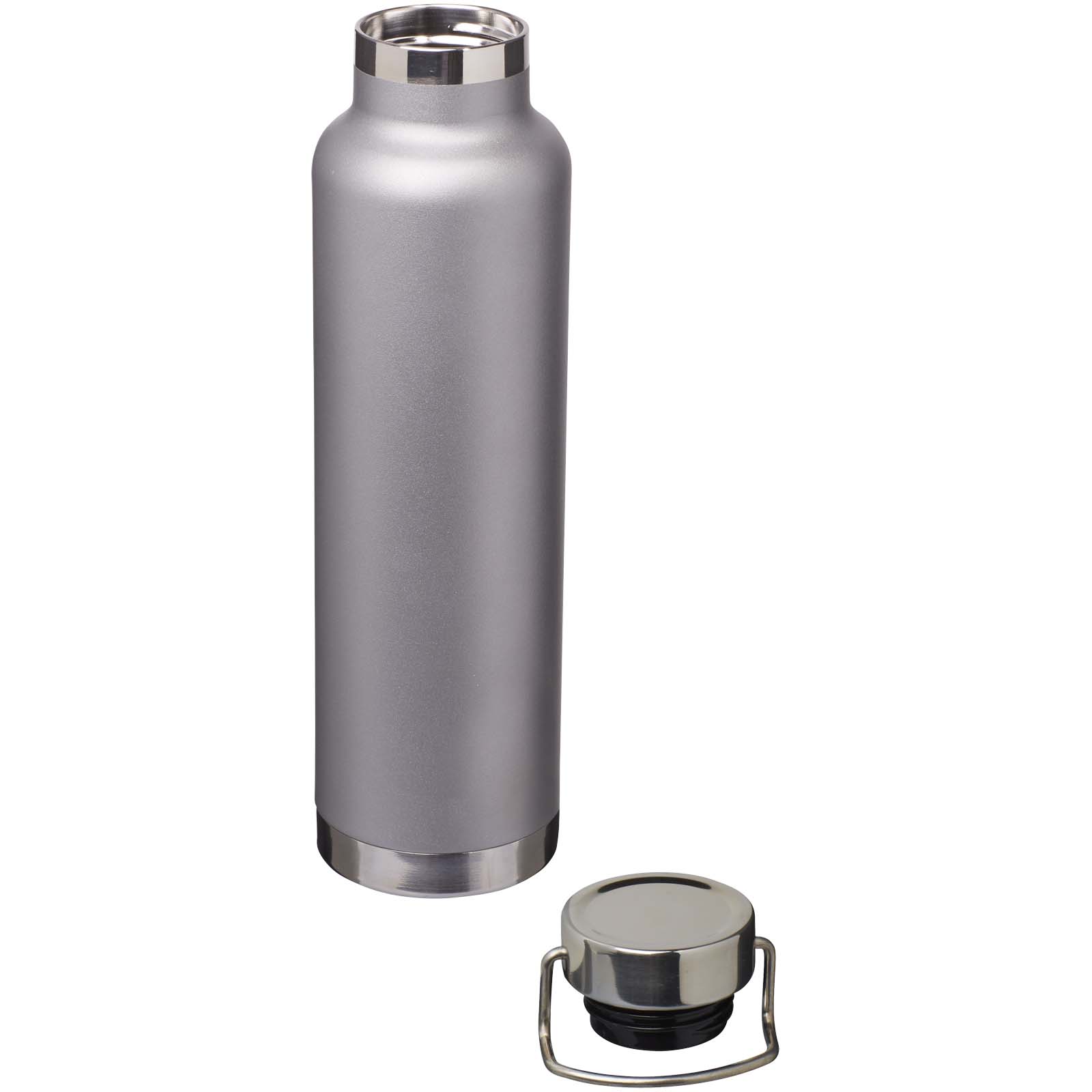 Botella de 650 ml de acero inoxidable reciclado con certificado RCS con aislamiento de cobre Thor