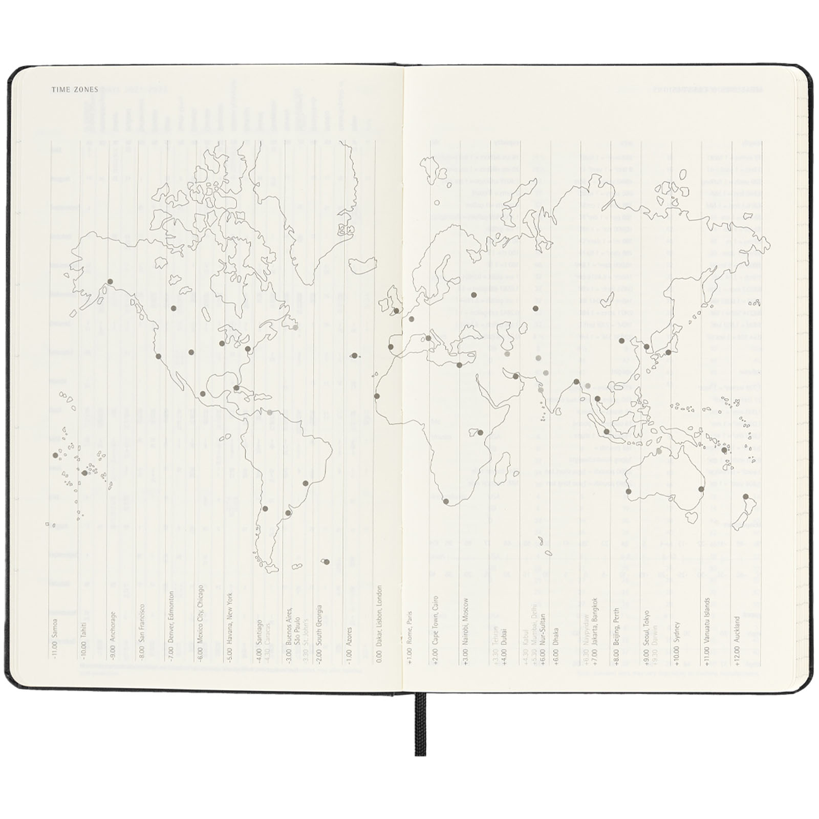 Planificador semanal L con tapa dura de 12 meses Moleskine