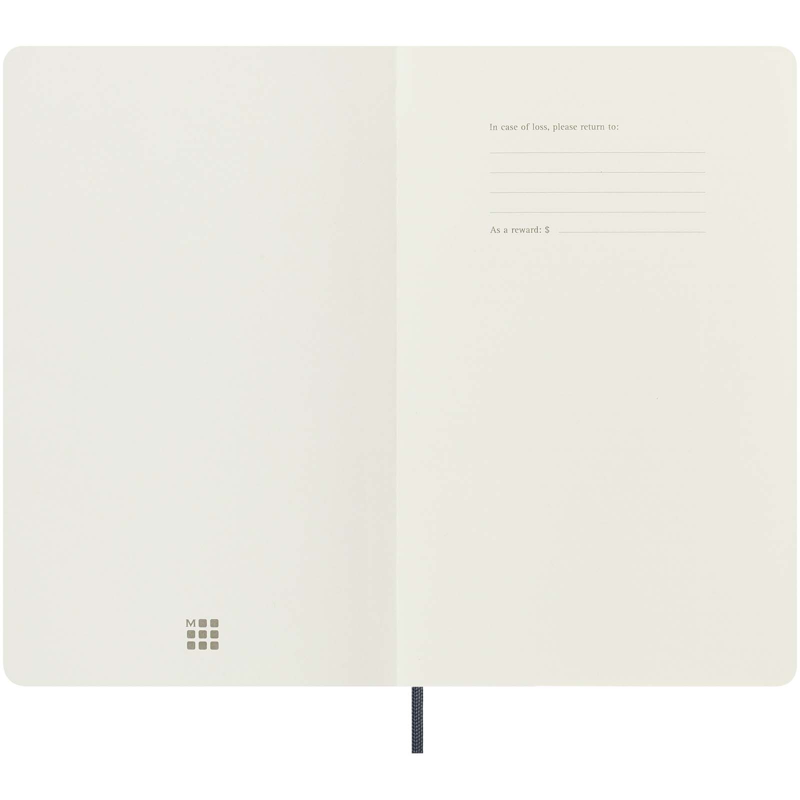 Libreta de tapa blanda L rayada Moleskine Vegea Capri