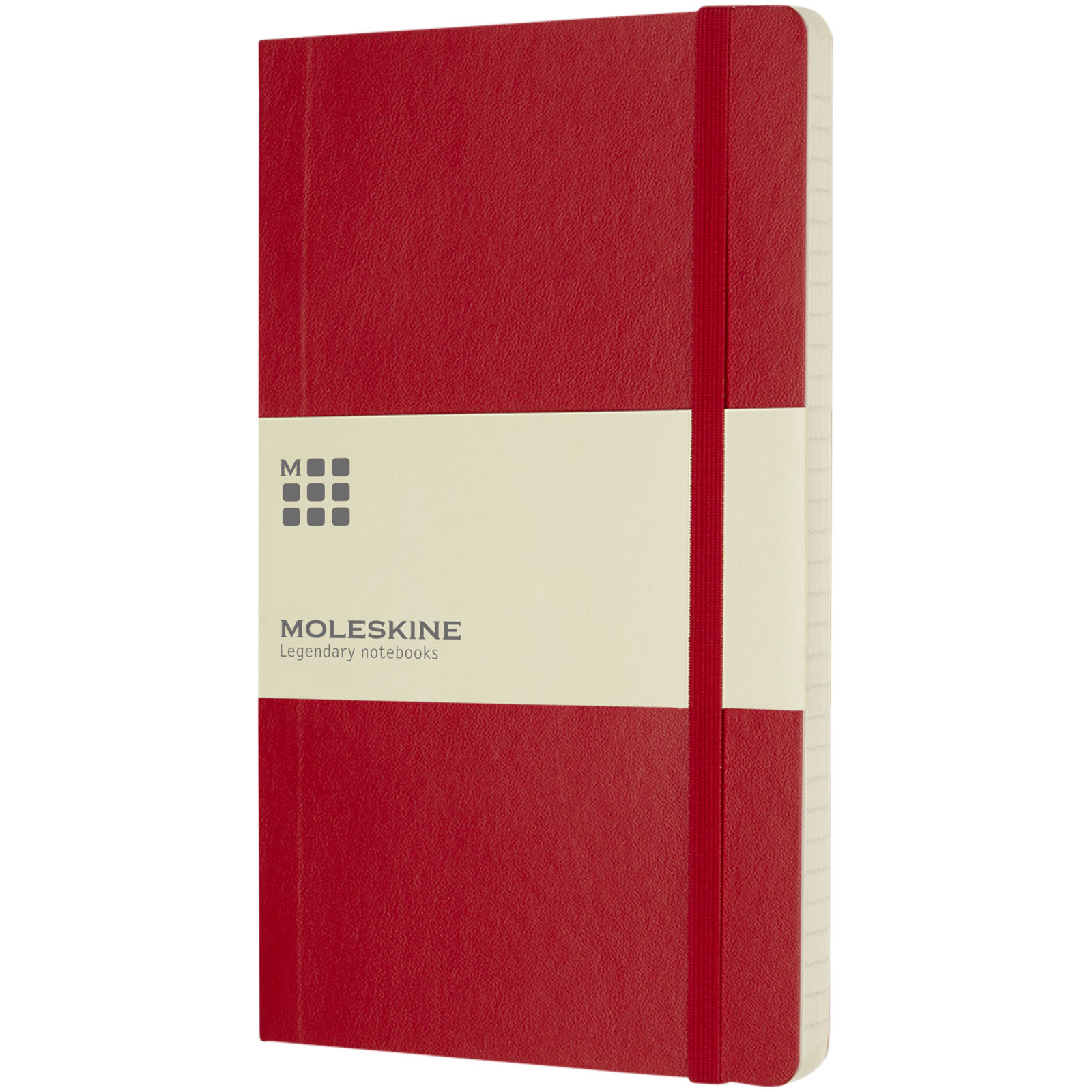 Libreta de tapa blanda L rayada Classic