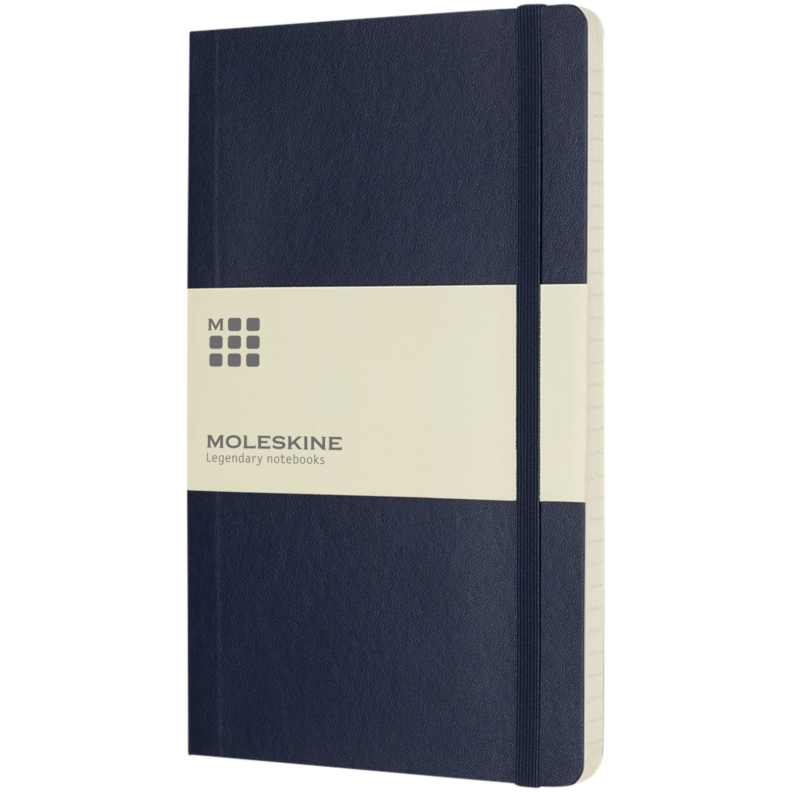 Libreta de tapa blanda L rayada Classic