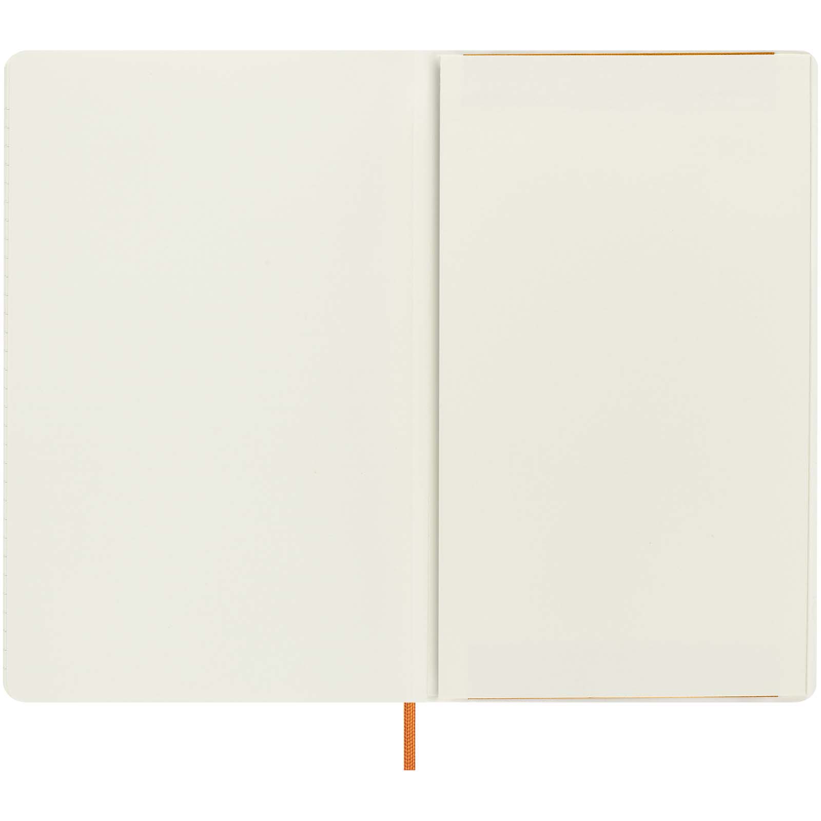 Libreta de tapa blanda L rayada Moleskine Vegea Capri