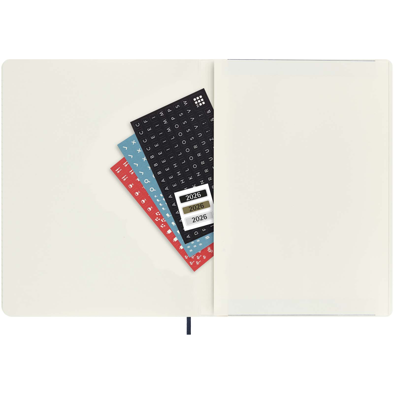 Libreta XL con tapa blanda de 12 meses Moleskine