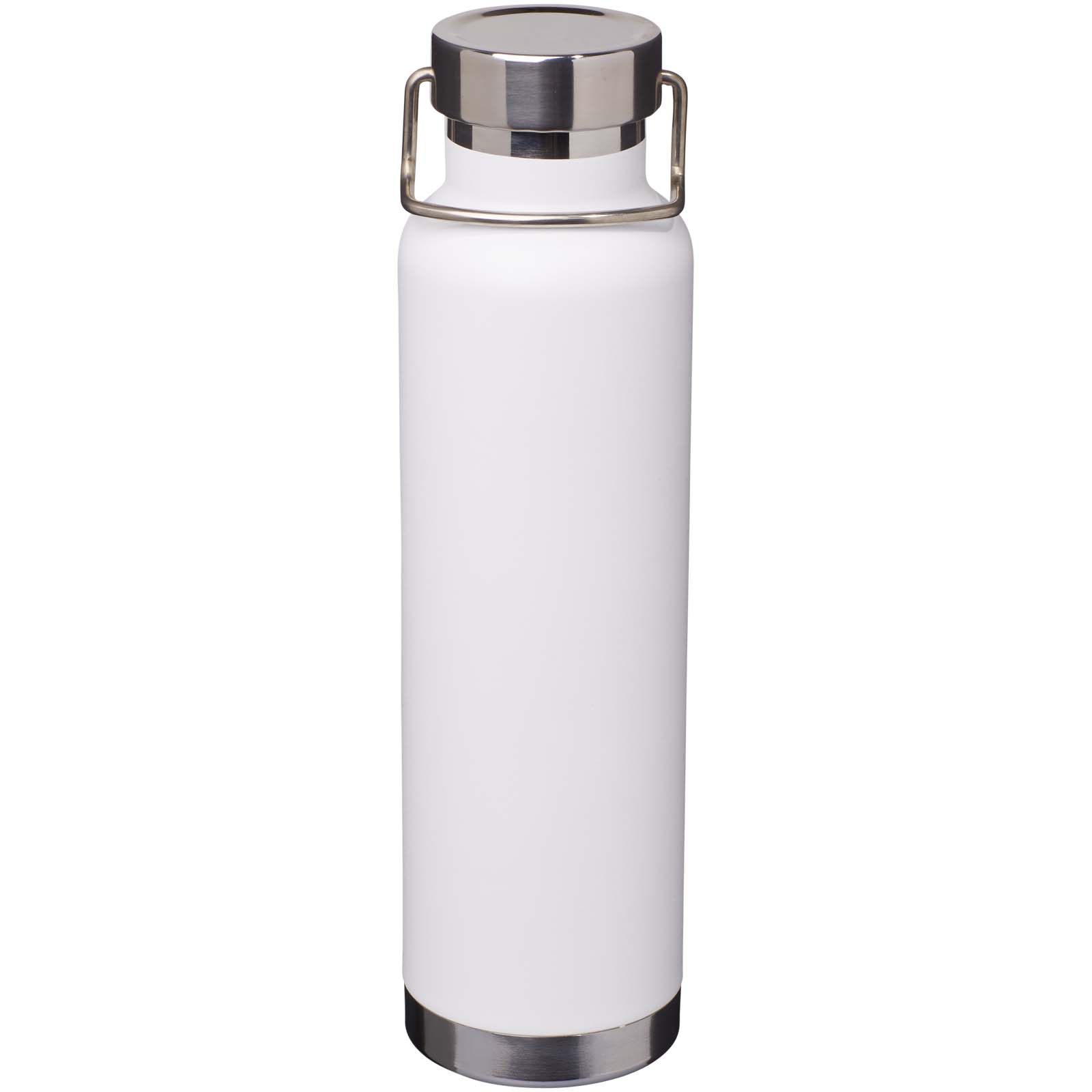 Botella de 650 ml de acero inoxidable reciclado con certificado RCS con aislamiento de cobre Thor