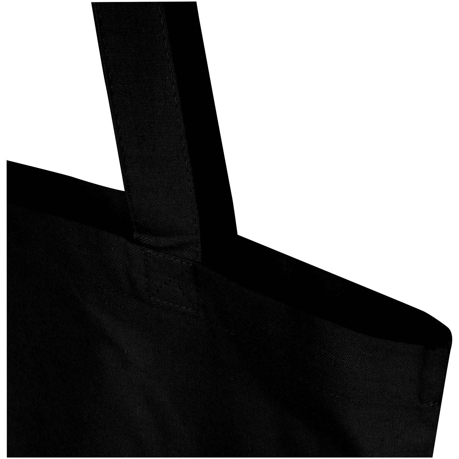 Bolsa Tote de 7 L de algodón reciclado de 140 g/m² con certificado GRS Madras Blend
